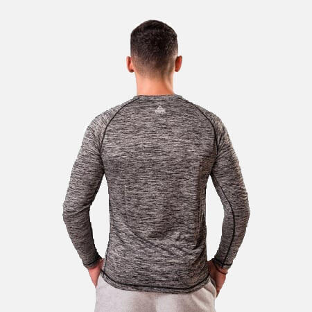Bluza PEAK Stripes gri/negru