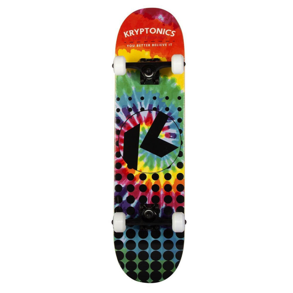iWorld Kryptonics KR31 Star Series Skateboard - Rainbow Dot