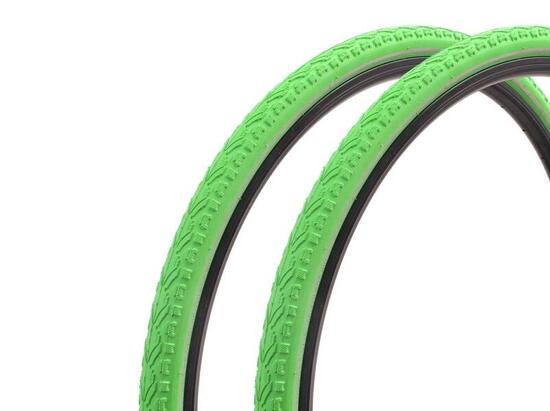 Set pneumatici fixie strada KENDA Khan 28 pollici / 700 x 38C verde