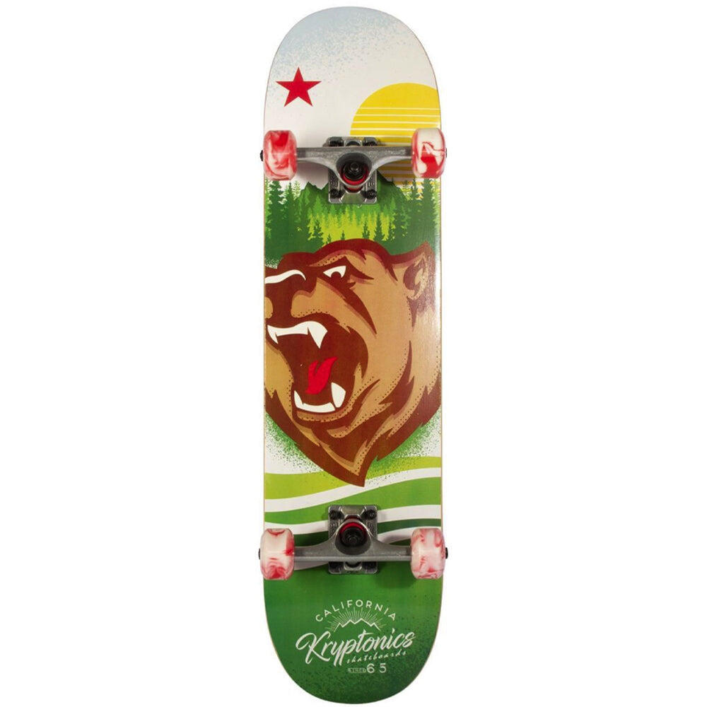iWorld Bravo Sports Kryptonics KR31 Star Series Skateboard - Swirled Bear