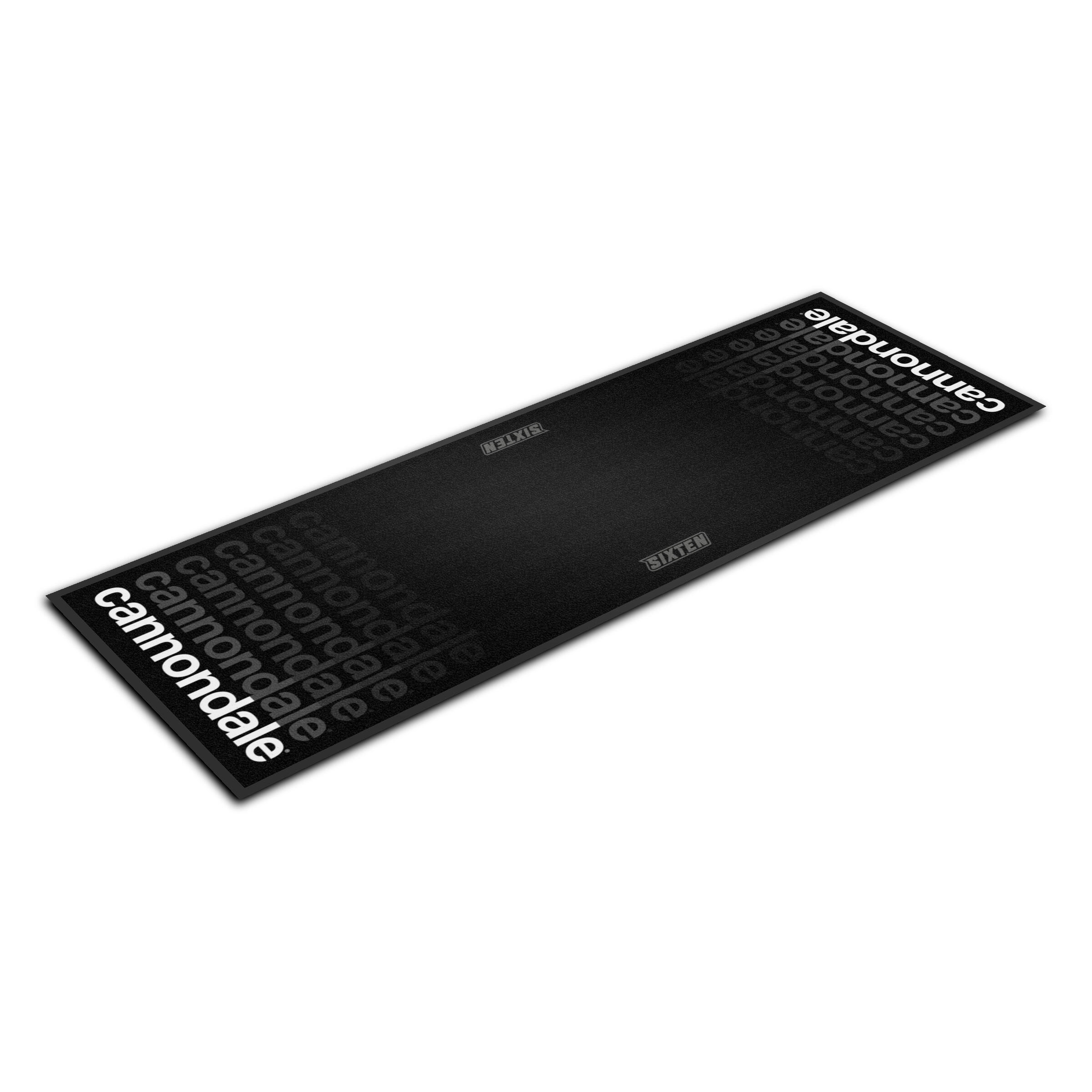 Tapete para rolo de treino Cannondale SIXTEN 65x180 - Antivibração e redução de 2/5