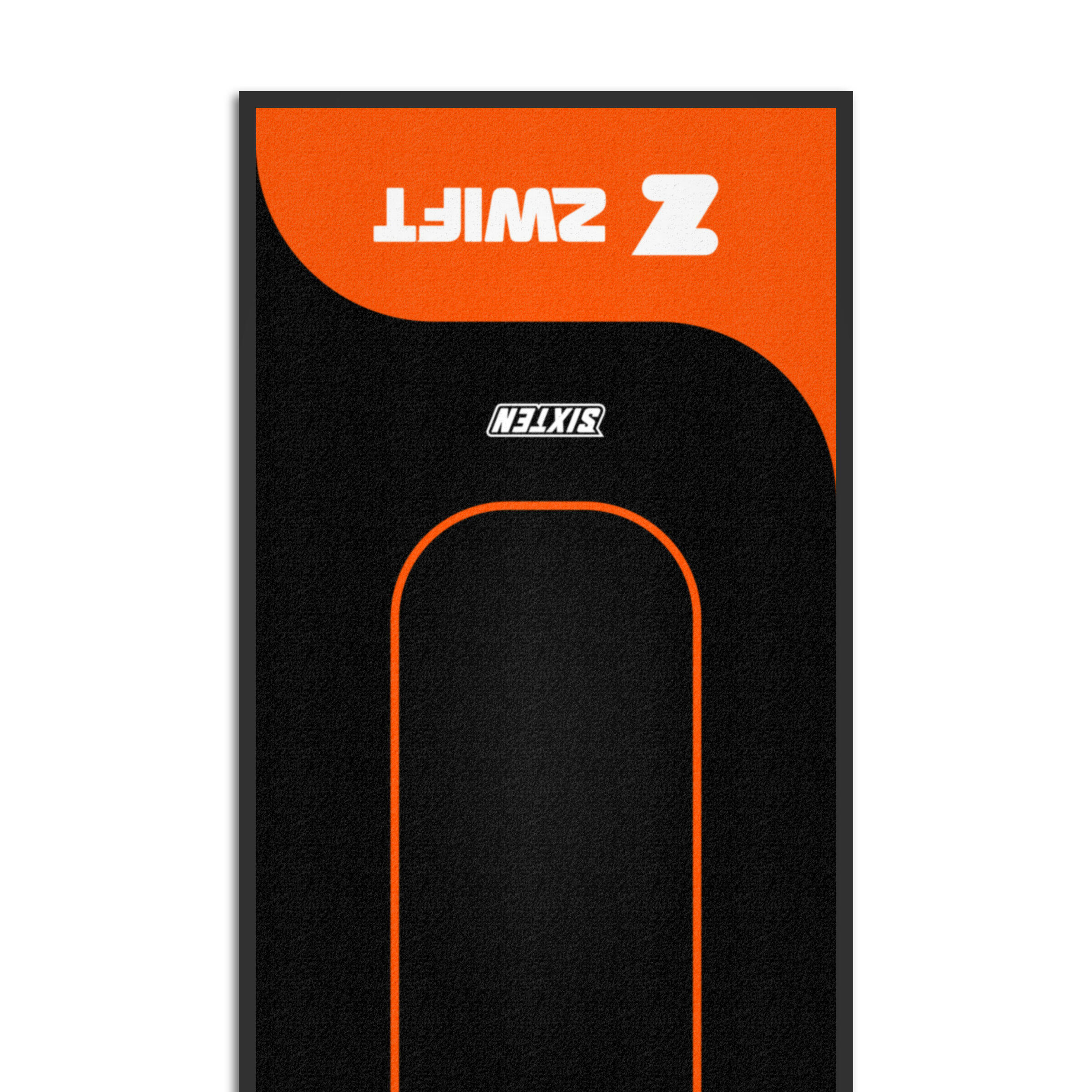 Tapete para rolo de treino SIXTEN 65x180 Zwift - Antivibração e redução de ruído 3/5