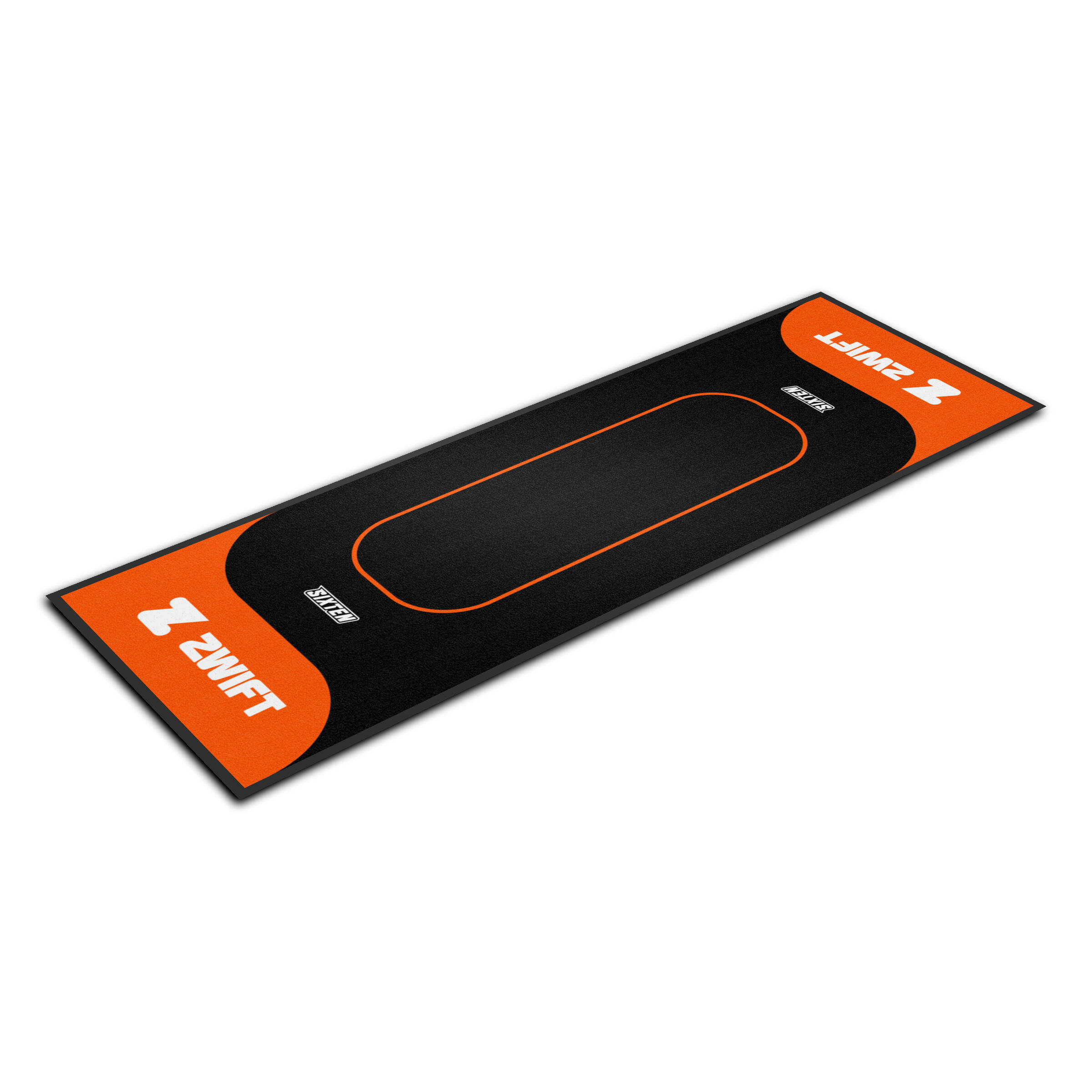 Tapete para rolo de treino SIXTEN 65x180 Zwift - Antivibração e redução de ruído 2/5