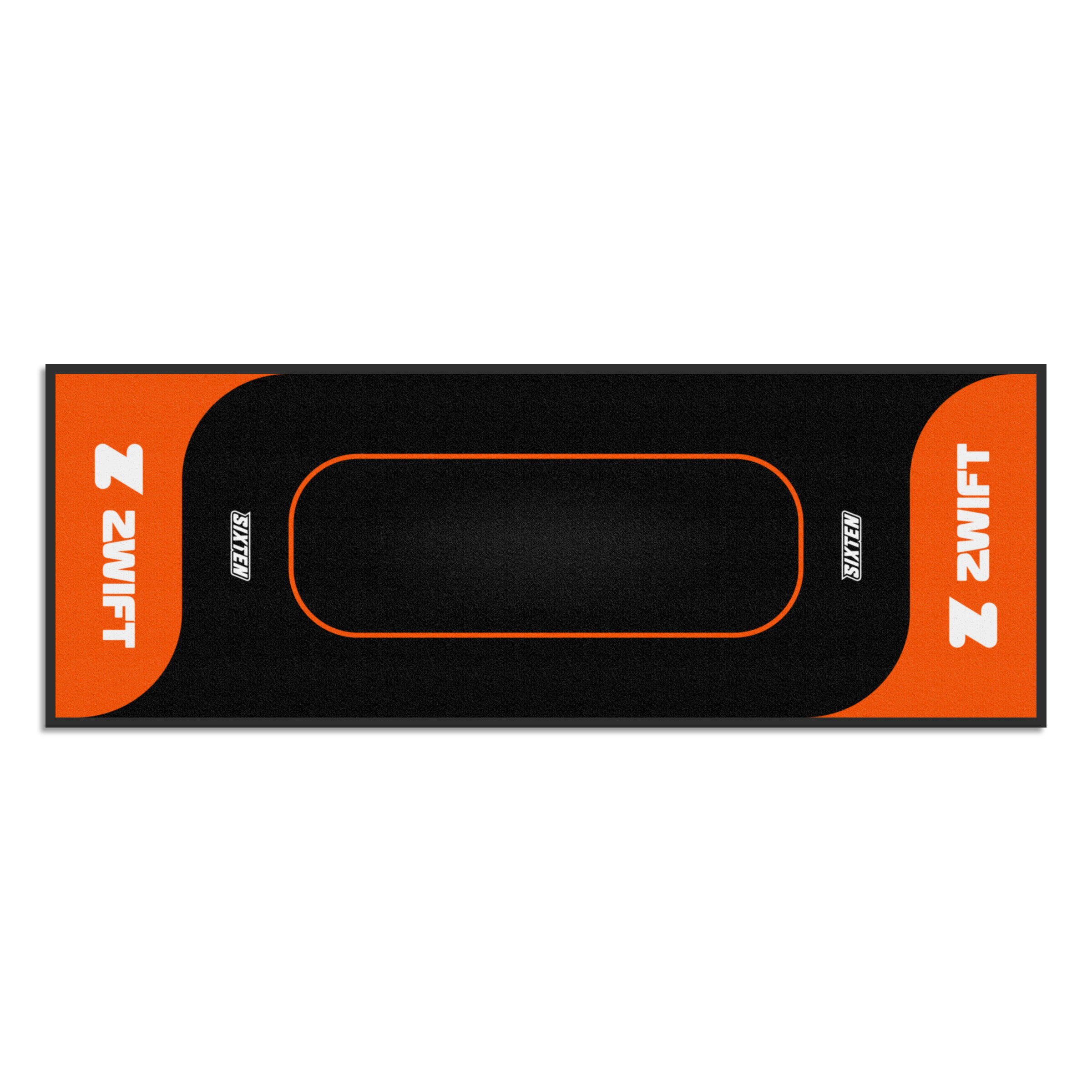 Tapete para rolo de treino SIXTEN 65x180 Zwift - Antivibração e redução de ruído 4/5