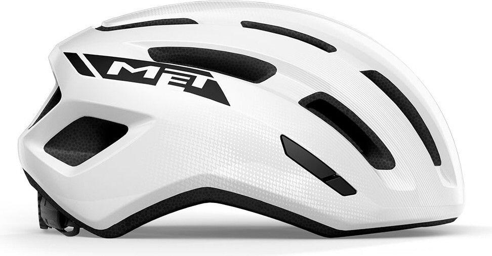 Casco Met Miles Road Bianco lucido 2/4