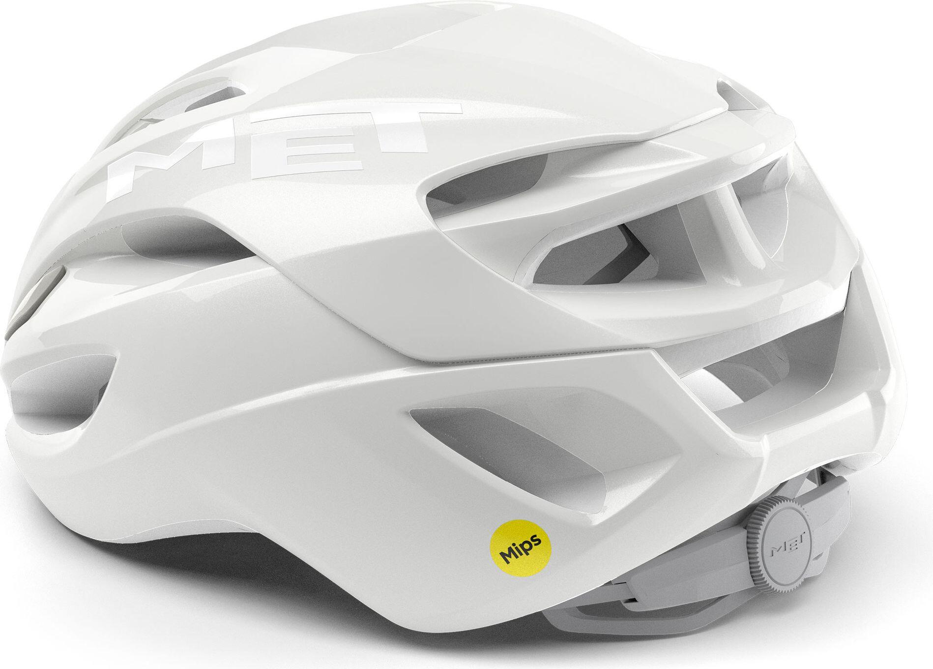 Casque Route Met Rivale Mips Absolute White Blanc 4/7