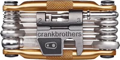 Crankbrothers multi-tools m17 17 functions gold