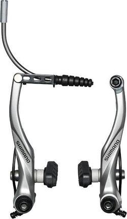 SHIMANO ALIVIO BR-T4000 V-Brake Vorderbremse silber - Hochwertige Felgenbrems...