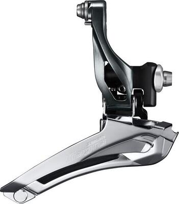 Shimano tiagra fd-4700 voorderailleur 2x10-speed - zwart/zilver