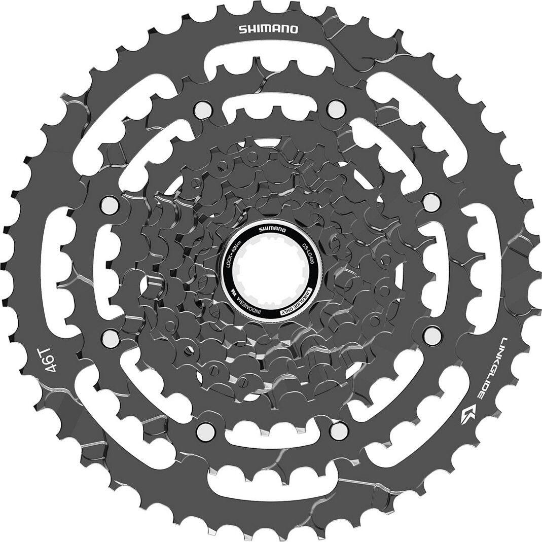 Shimano LinkGlide CS-LG400-9 Cassette 9S 3/3