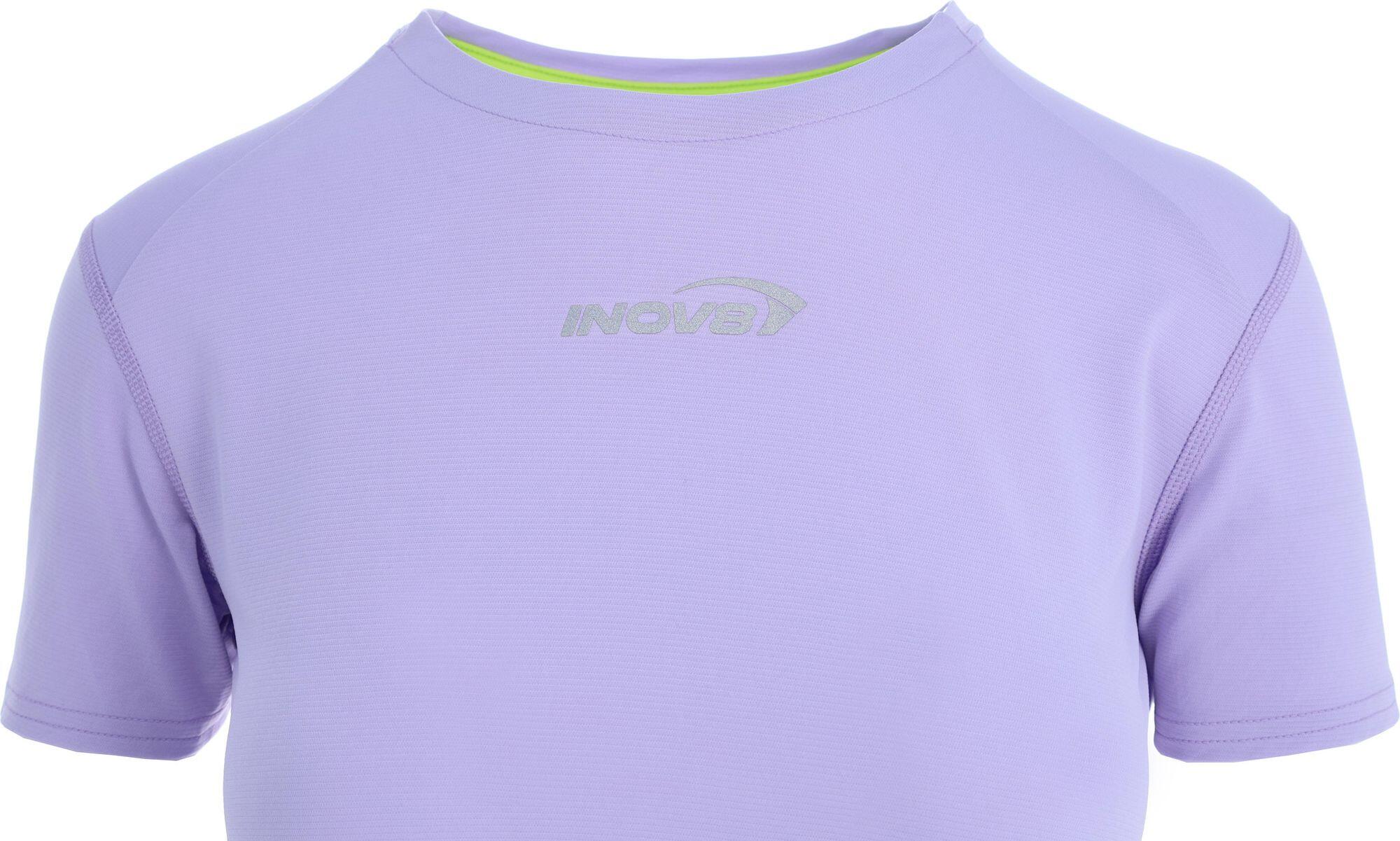 Camiseta de manga corta Inov 8 Airlite morada para mujer 3/4