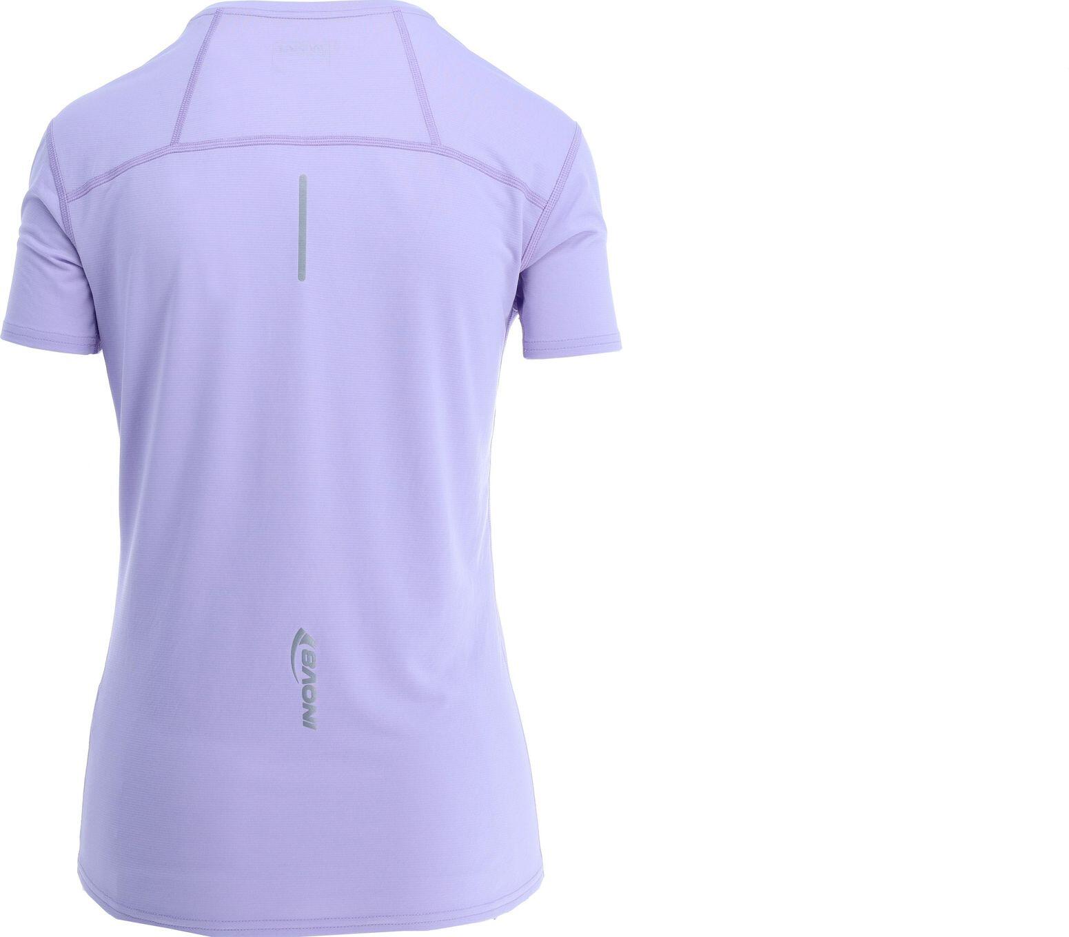 Camiseta de manga corta Inov 8 Airlite morada para mujer 2/4