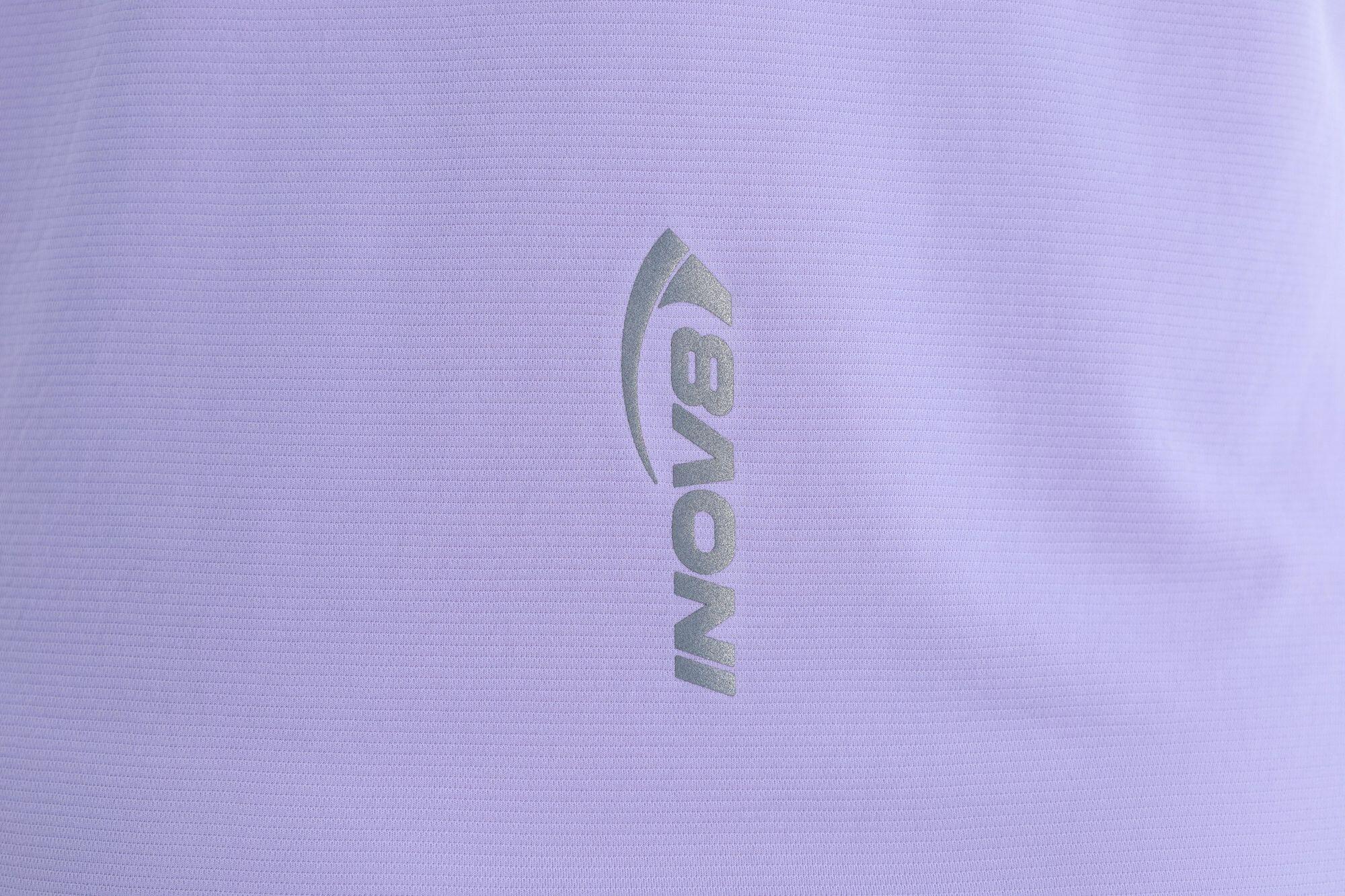 Camiseta de manga corta Inov 8 Airlite morada para mujer 4/4