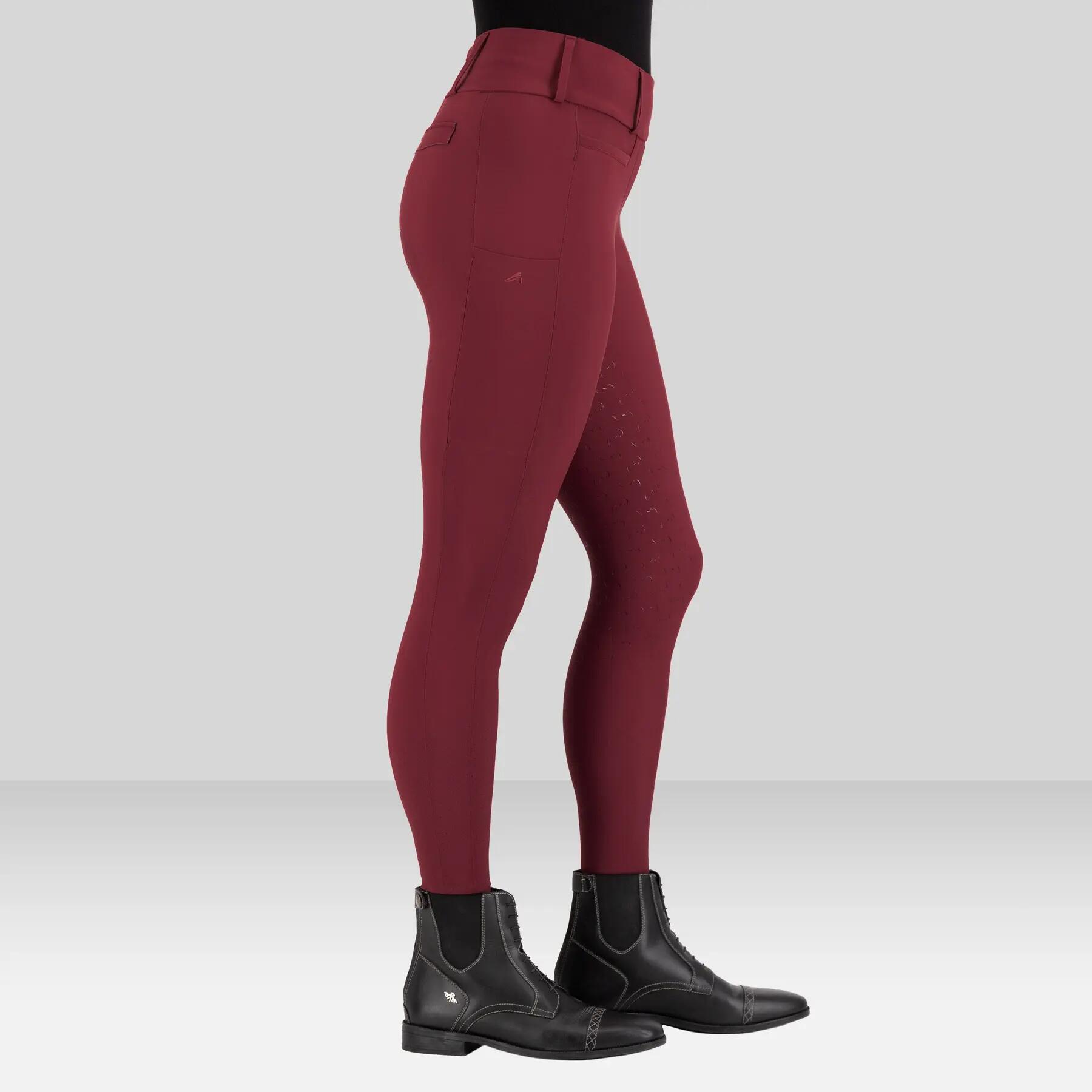 Leggings da equitazione full grip da donna Euro-Star Enforce 3/5
