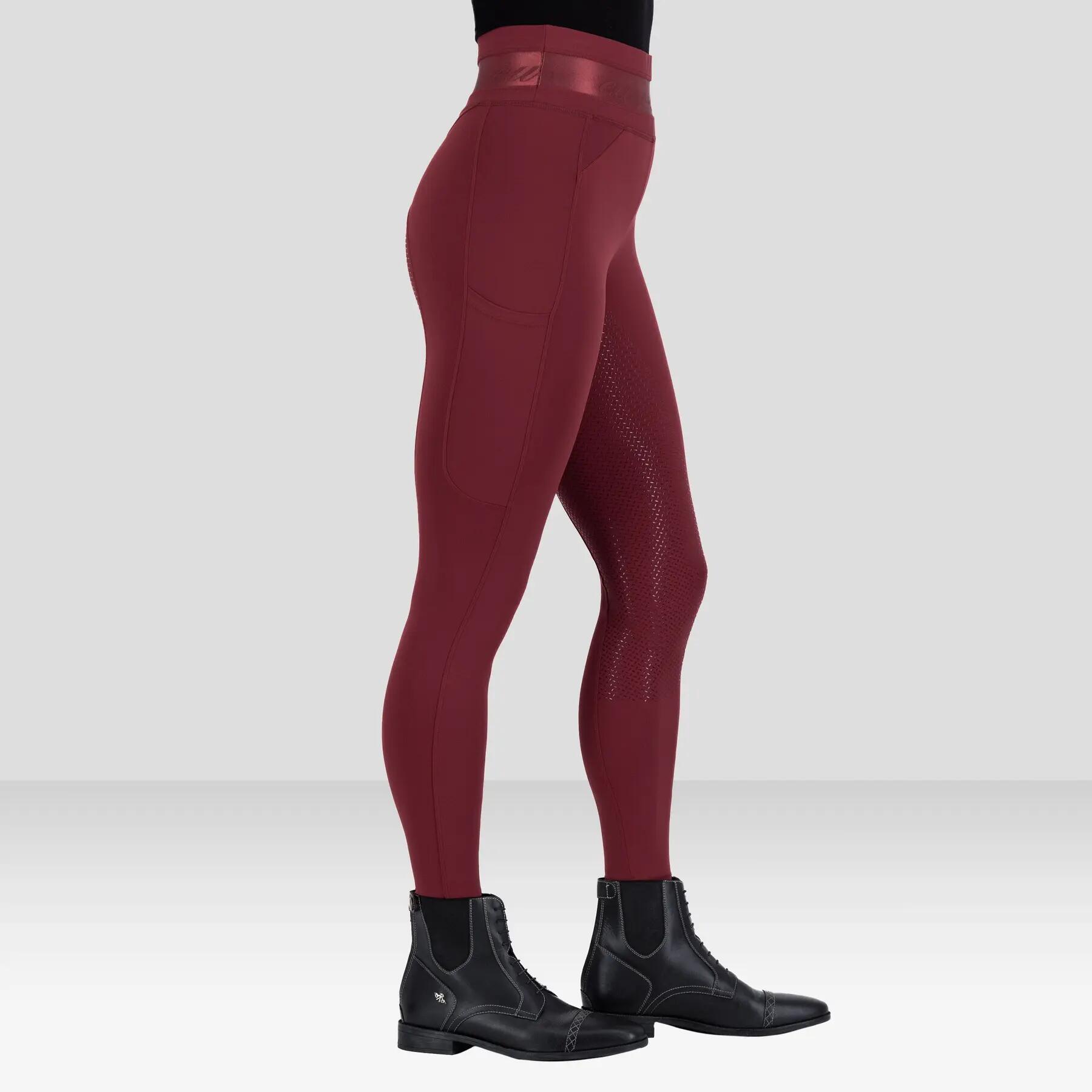 Leggings da equitazione full grip da donna Euro-Star Ares 4/5
