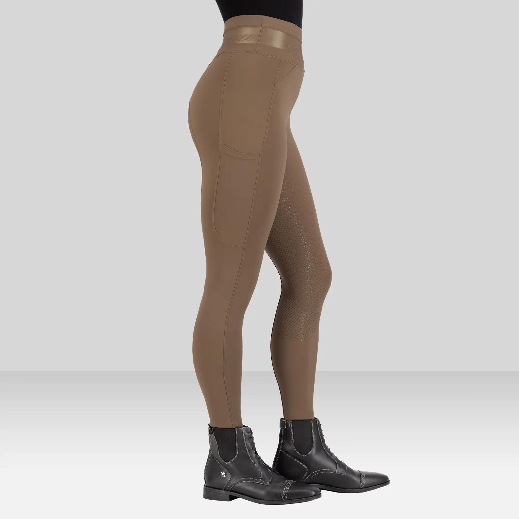 Leggings da equitazione full grip da donna Euro-Star Ares 4/5