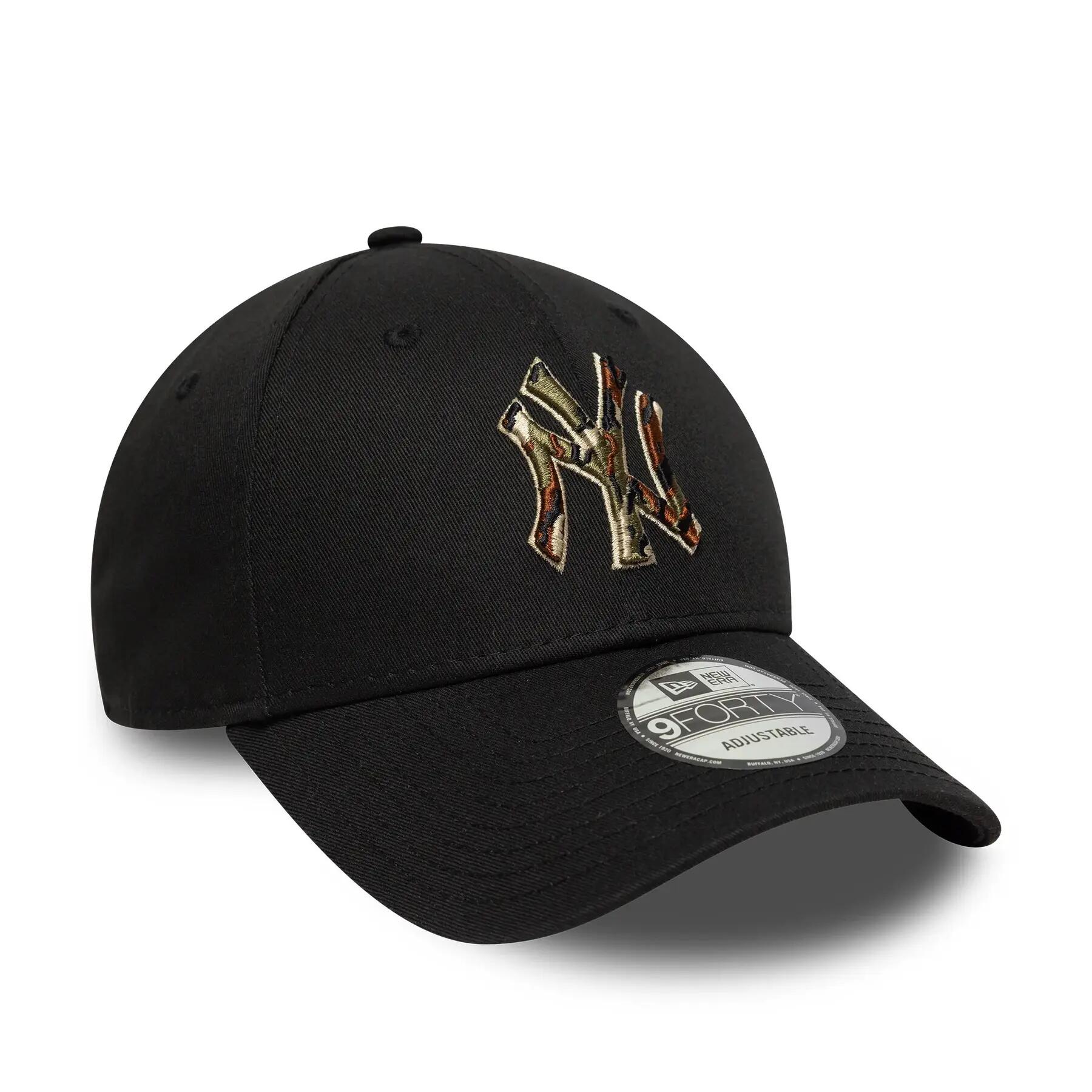 Gorra de béisbol de los New York Yankees Outline Camo 9forty 2/5