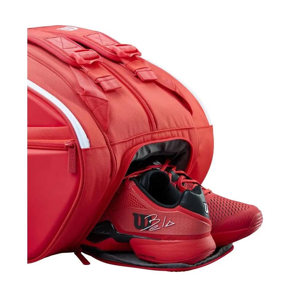 PADELBAG WILSON SUPER TOUR PADEL 2026 RED WR8913001 6/7
