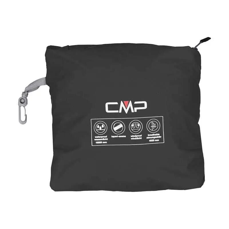 Giacca impermeabile con cappuccio e bottoni a pressione da donna CMP 2/6