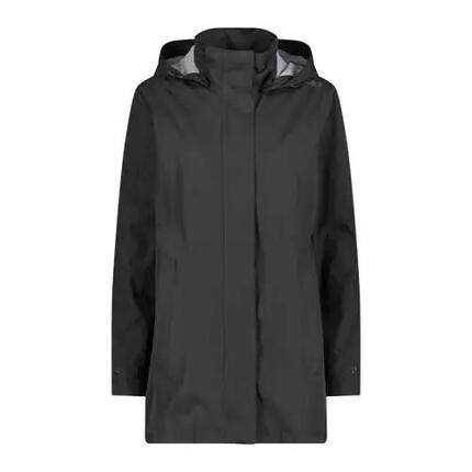 Veste imperméable à capuche avec boutons-pression femme CMP