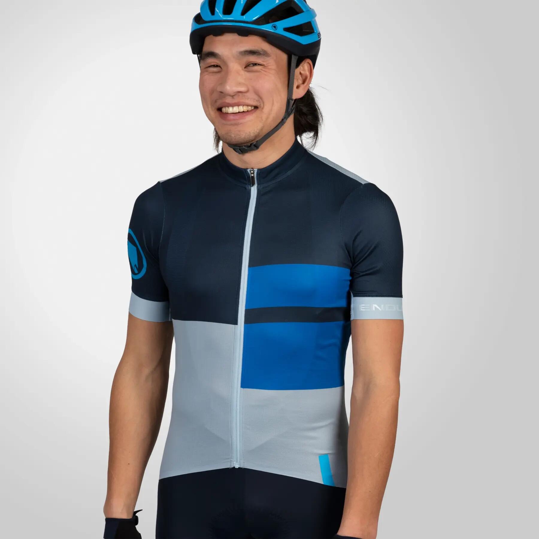 Herren Trikot Mit Frontreißverschluss 3/5