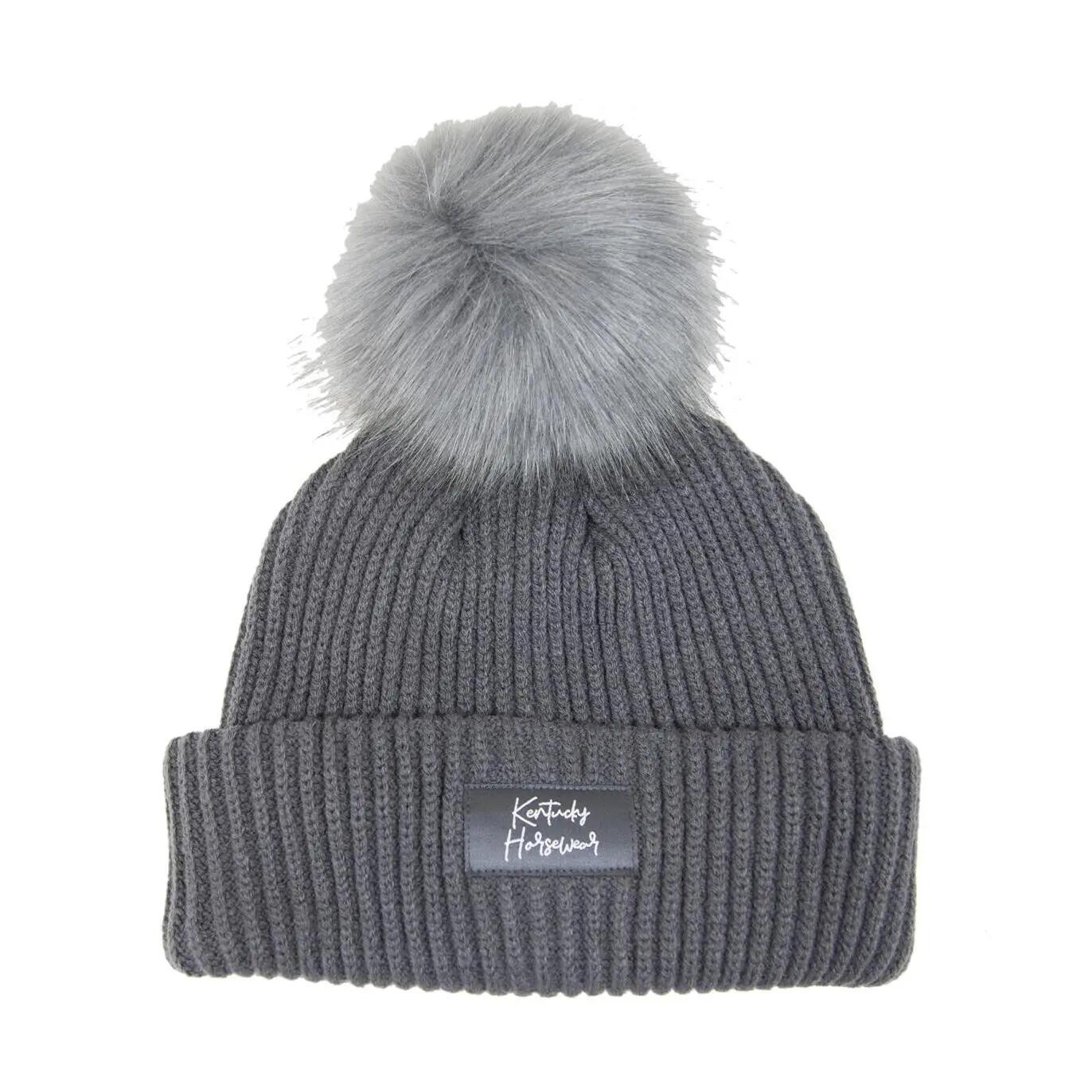 Damenmütze mit Bommel Kentucky 3/4