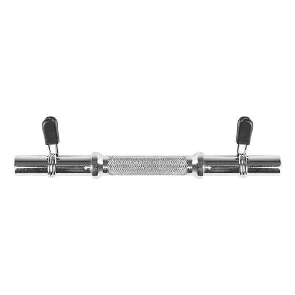 Dumbbellstang - Halterstang met Veerclipsluiting - 30 mm - 35 cm 3/3