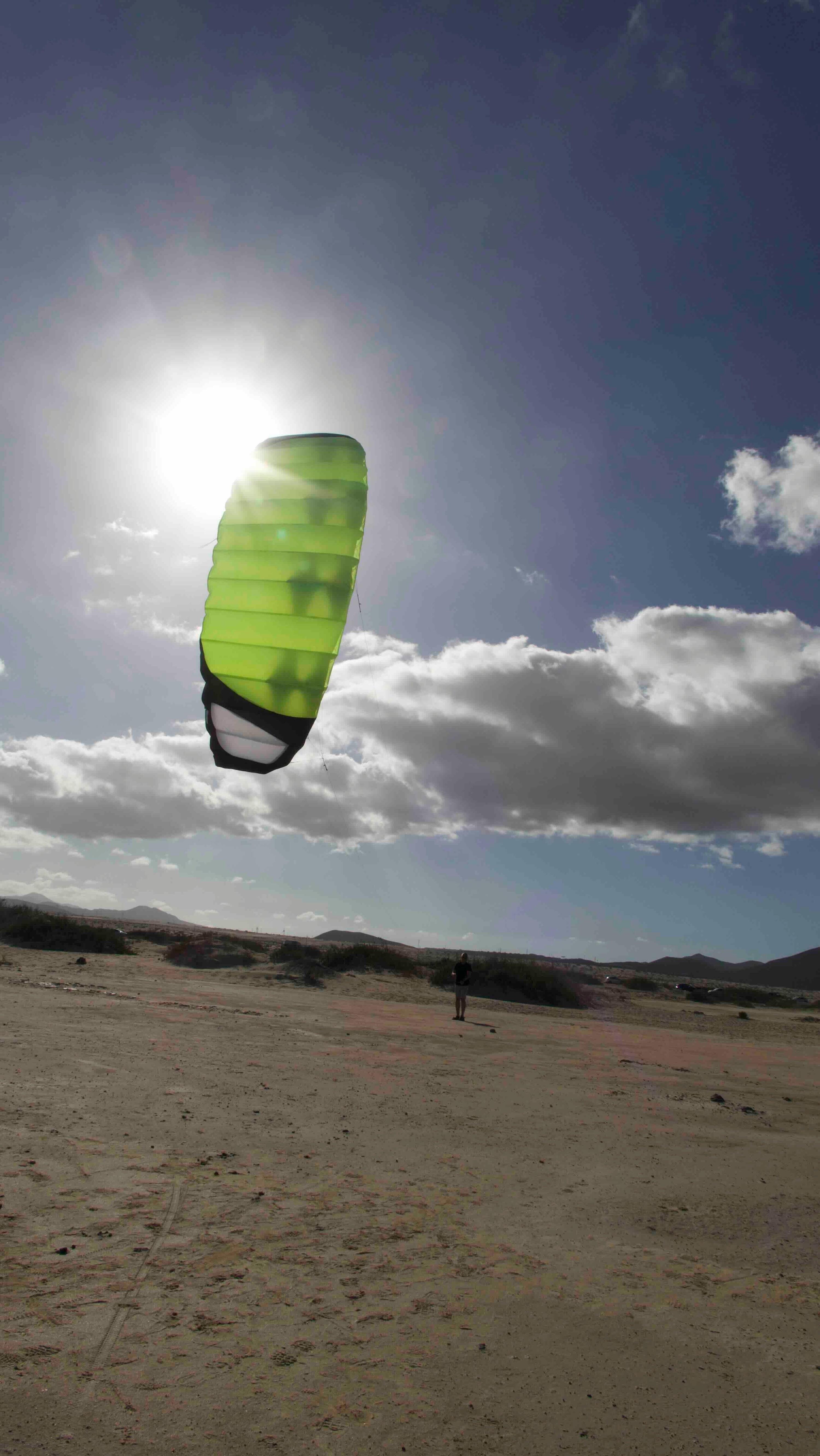 Spinkites Spiderkites Lycos 2.0 PS 10059 Giallo 205 x 56 cm 3/5
