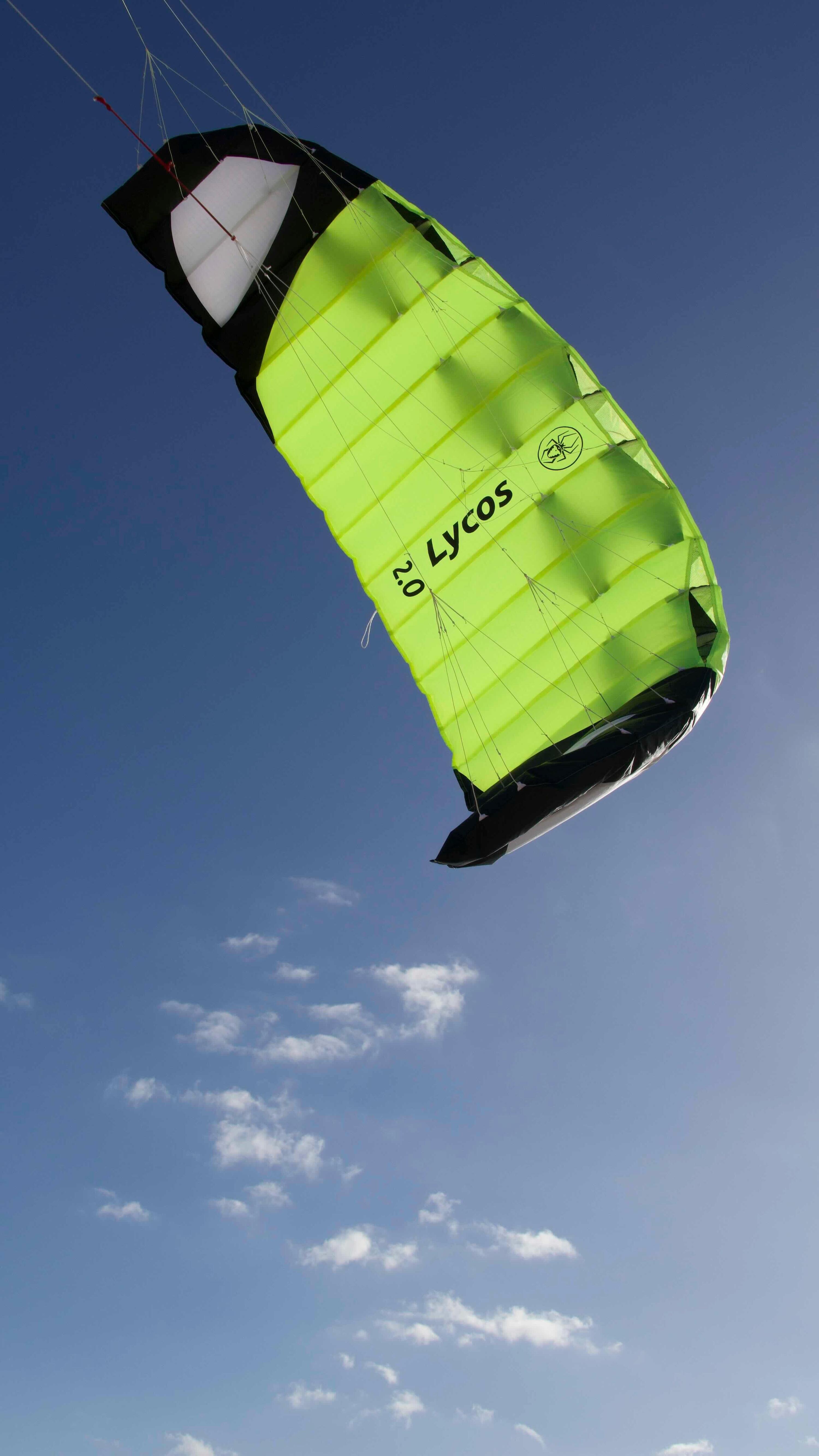 Spinkites Spiderkites Lycos 2.0 PS 10059 Giallo 205 x 56 cm 4/5