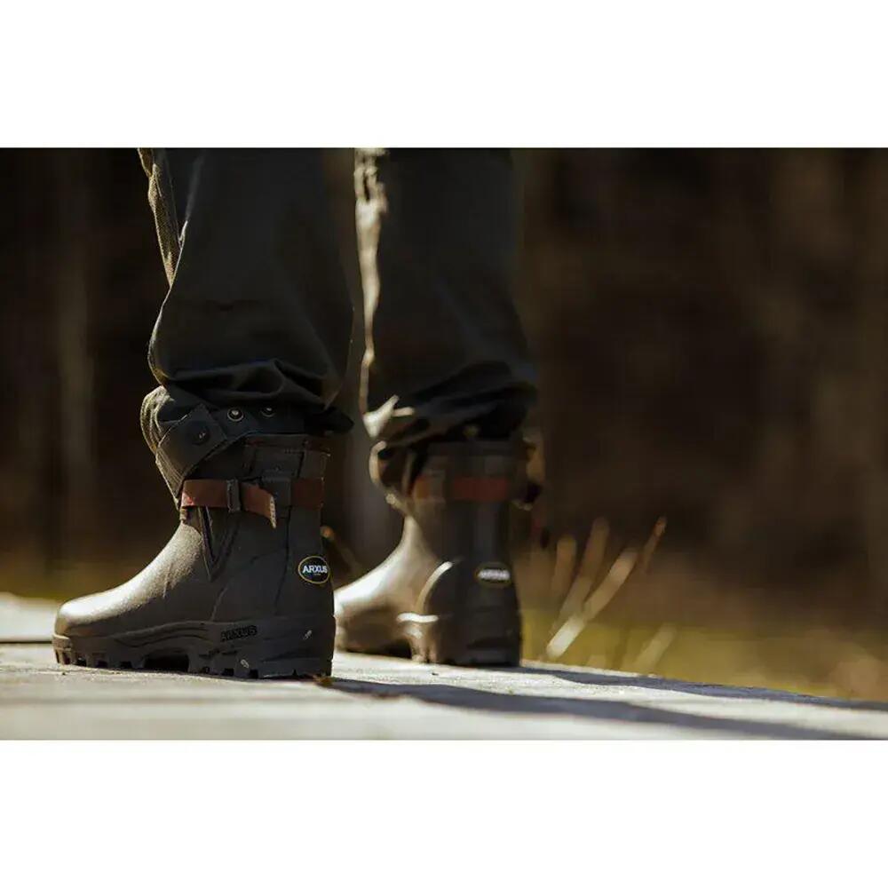 Bottillons homme Arxus Primo Jodhpur Hunting Green en caoutchouc 5/5