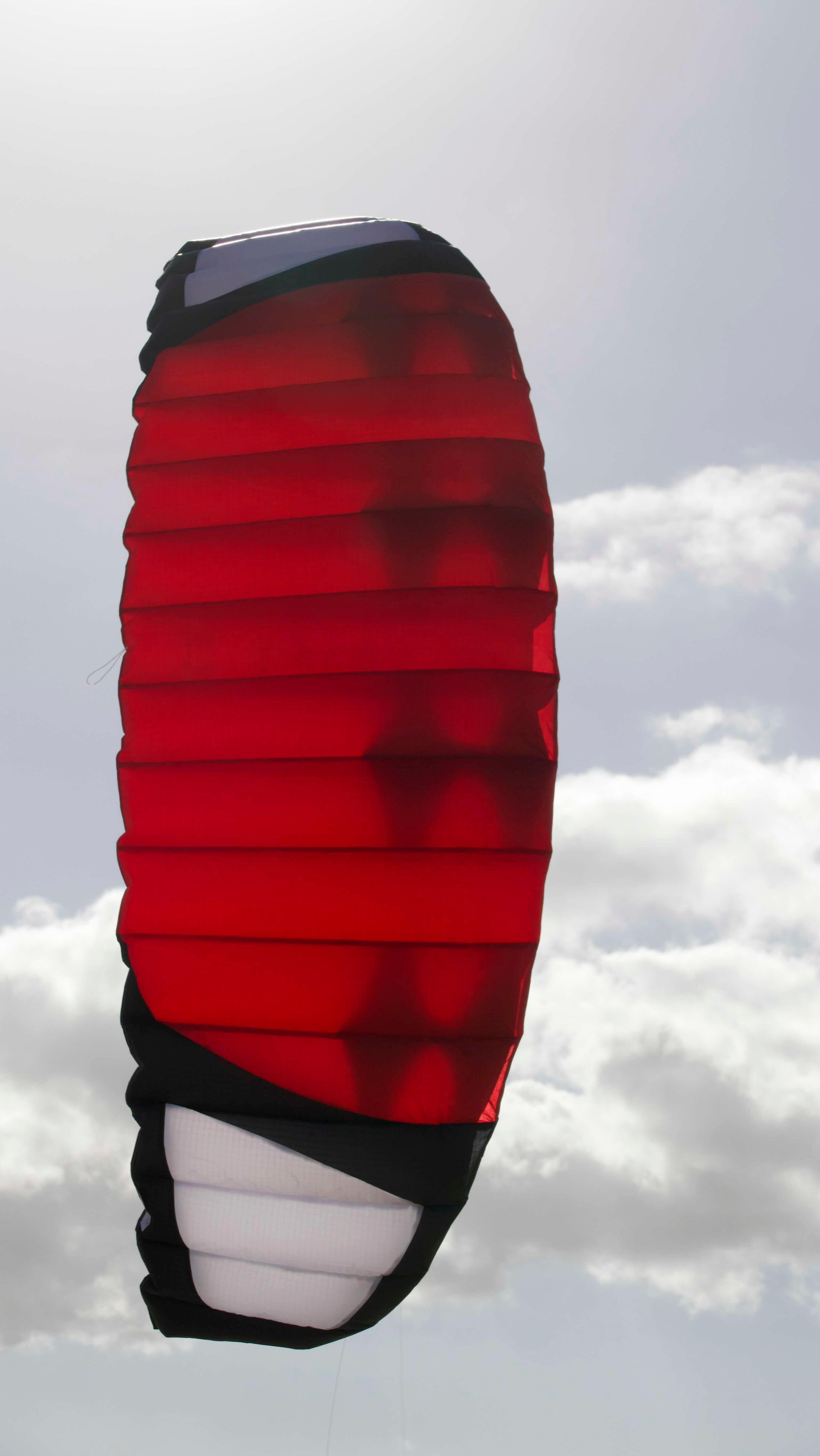 Voiles de traction Spiderkites Lycos 2.5 PS 10060 Rouge 250 x 66 cm 6/7