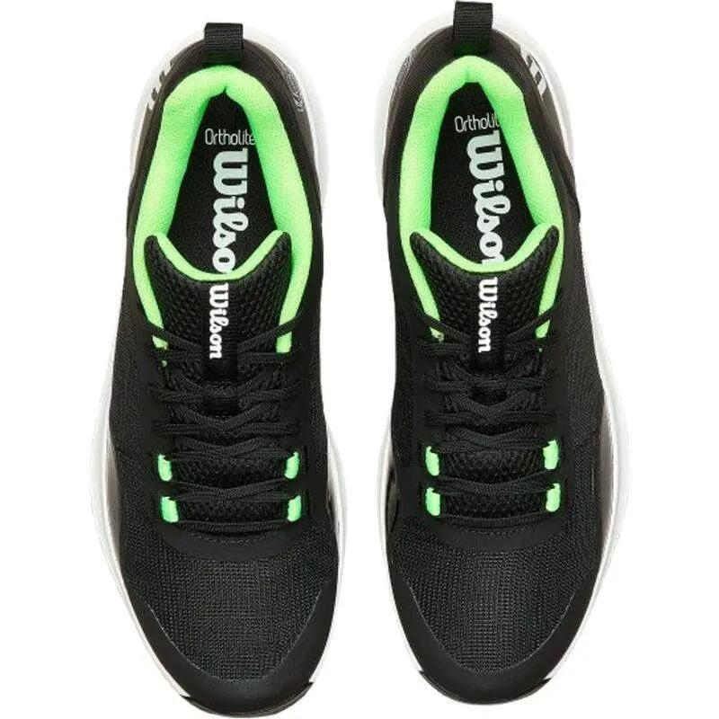 Ténis de padel Wilson Hurakn Pro V2 Preto/Branco/Verde 3/5
