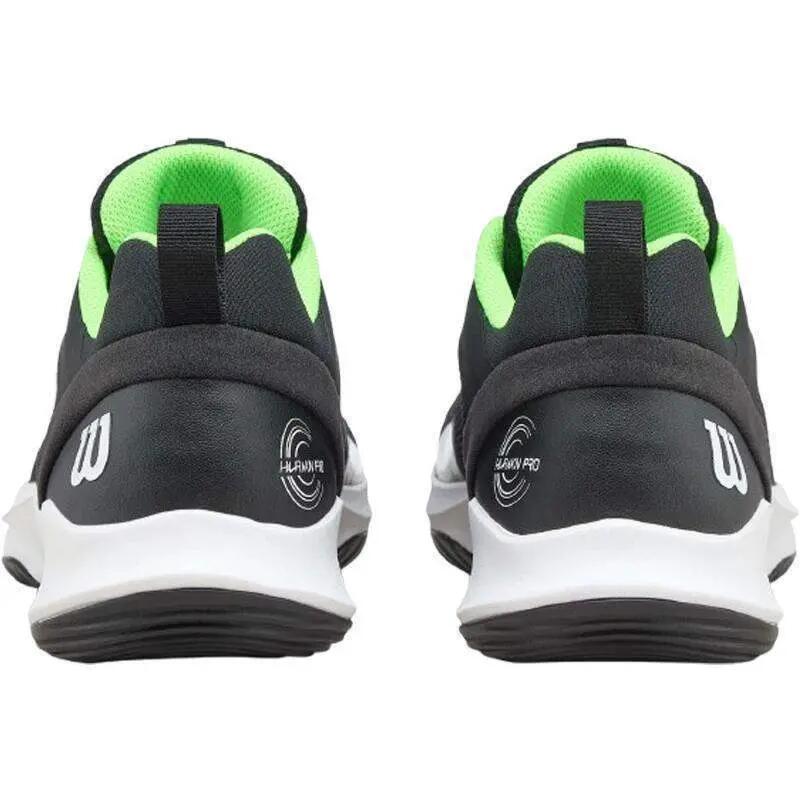 Ténis de padel Wilson Hurakn Pro V2 Preto/Branco/Verde 2/5