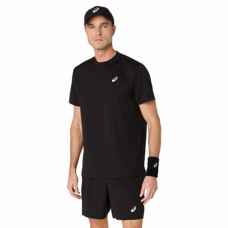 Camiseta Asics Court SS Top Preta 5/5