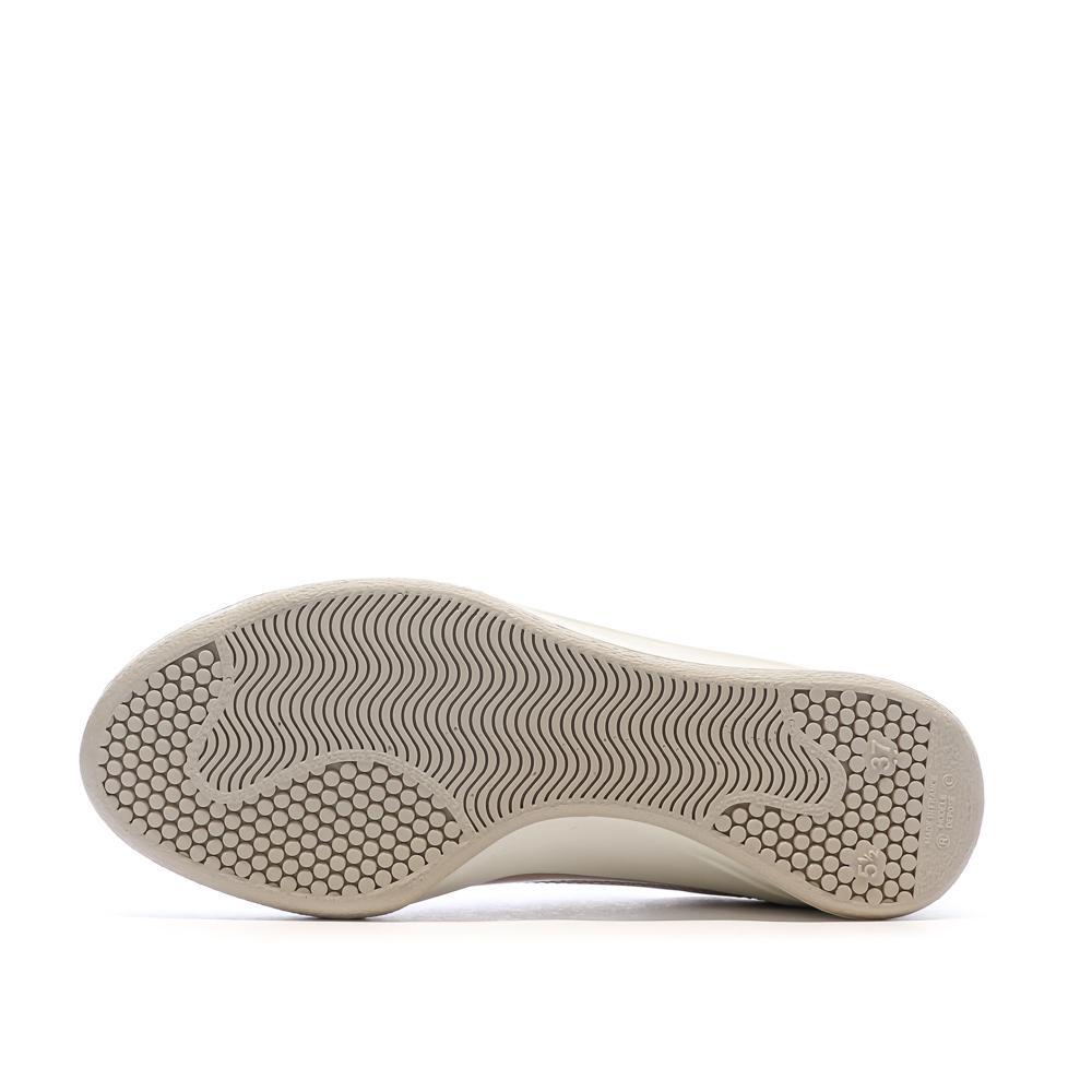 Baskets femme made in France - BRANDIE Crème 5/7