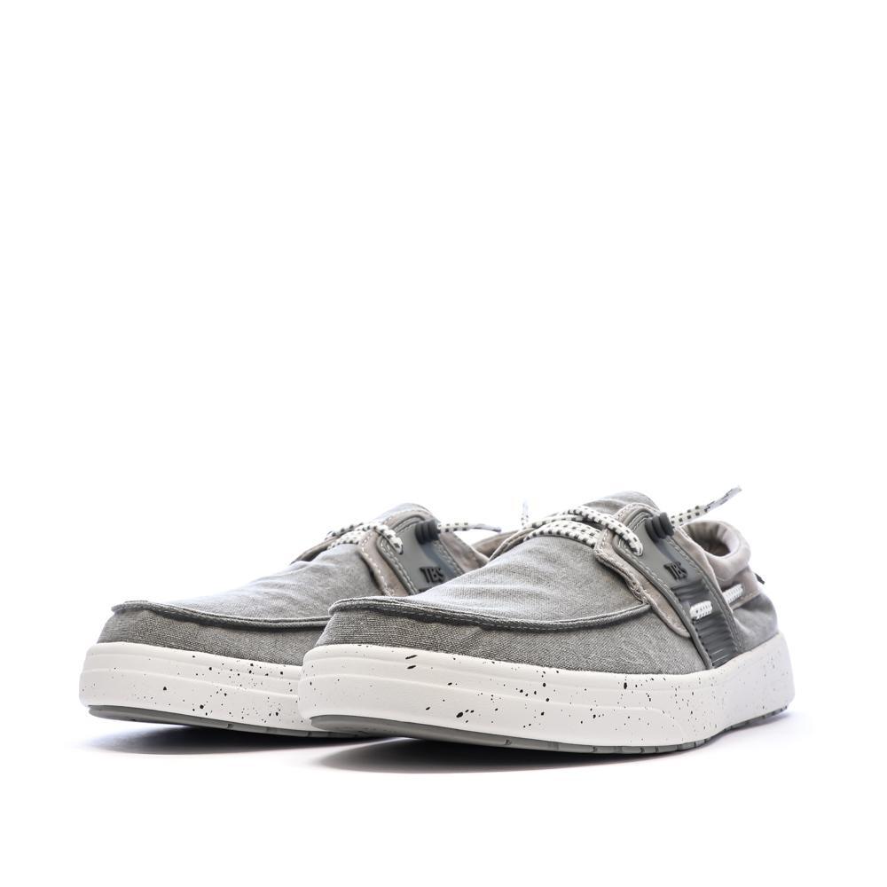 Scarpe da Barca Uomo TBS in Tela Grigia 6/7