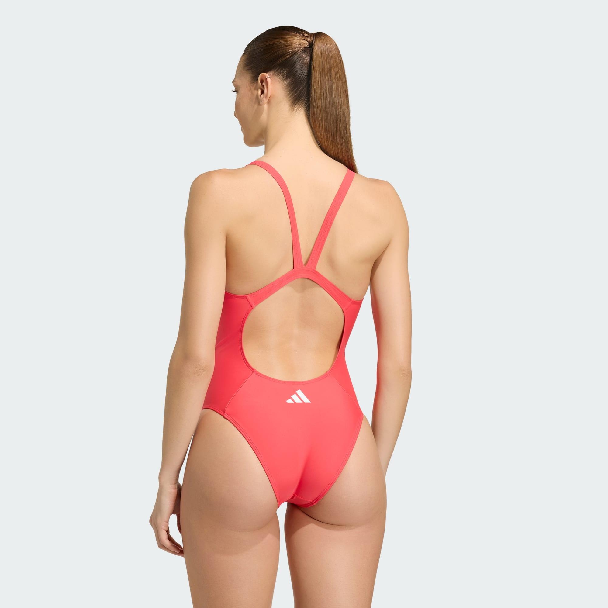 Maillot de bain 3 bandes dos en V 3/5