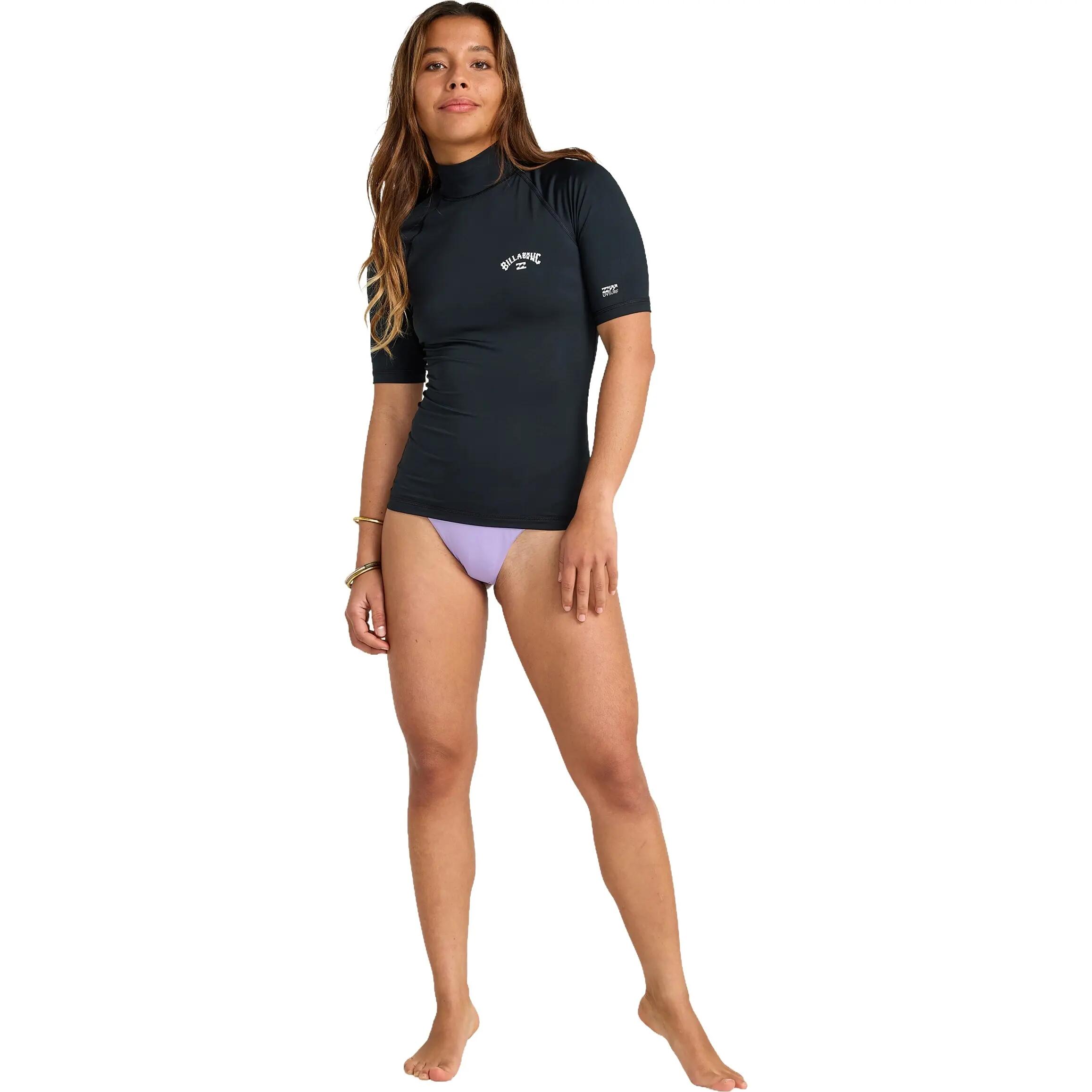 Billabong Tropical Surf Rash Vest-Black 2/5