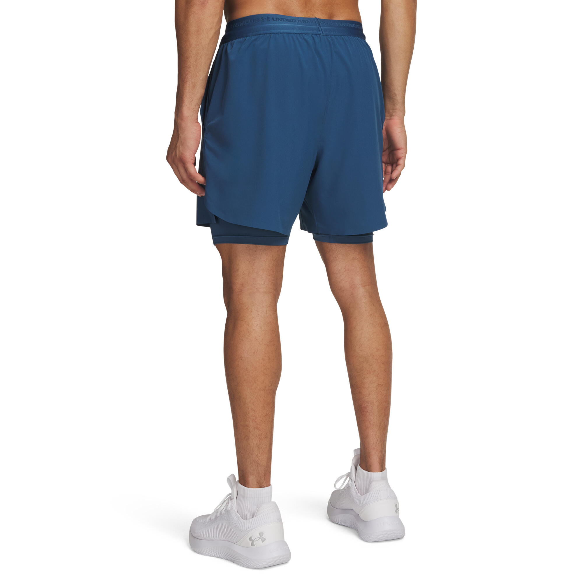 Shorts 2-In-1 Vanish Elite Under Armour Uomo 6009869 2/5