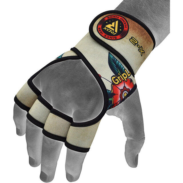 Gewichtheberhandschuhe X2 T2 mit langem Riemen – S/M 2/4