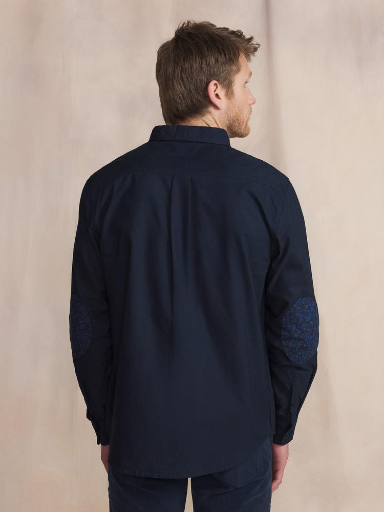 Camisa de Hombre TBS JANOV Azul Marino 2/5