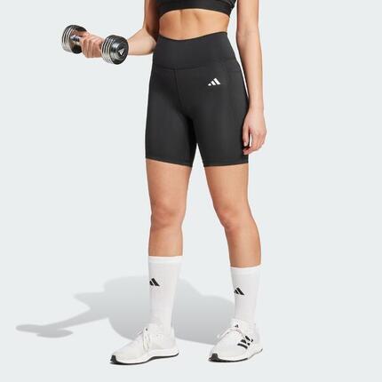 Optimé Essentials kurze Leggings mit Tasche, 18 cm
