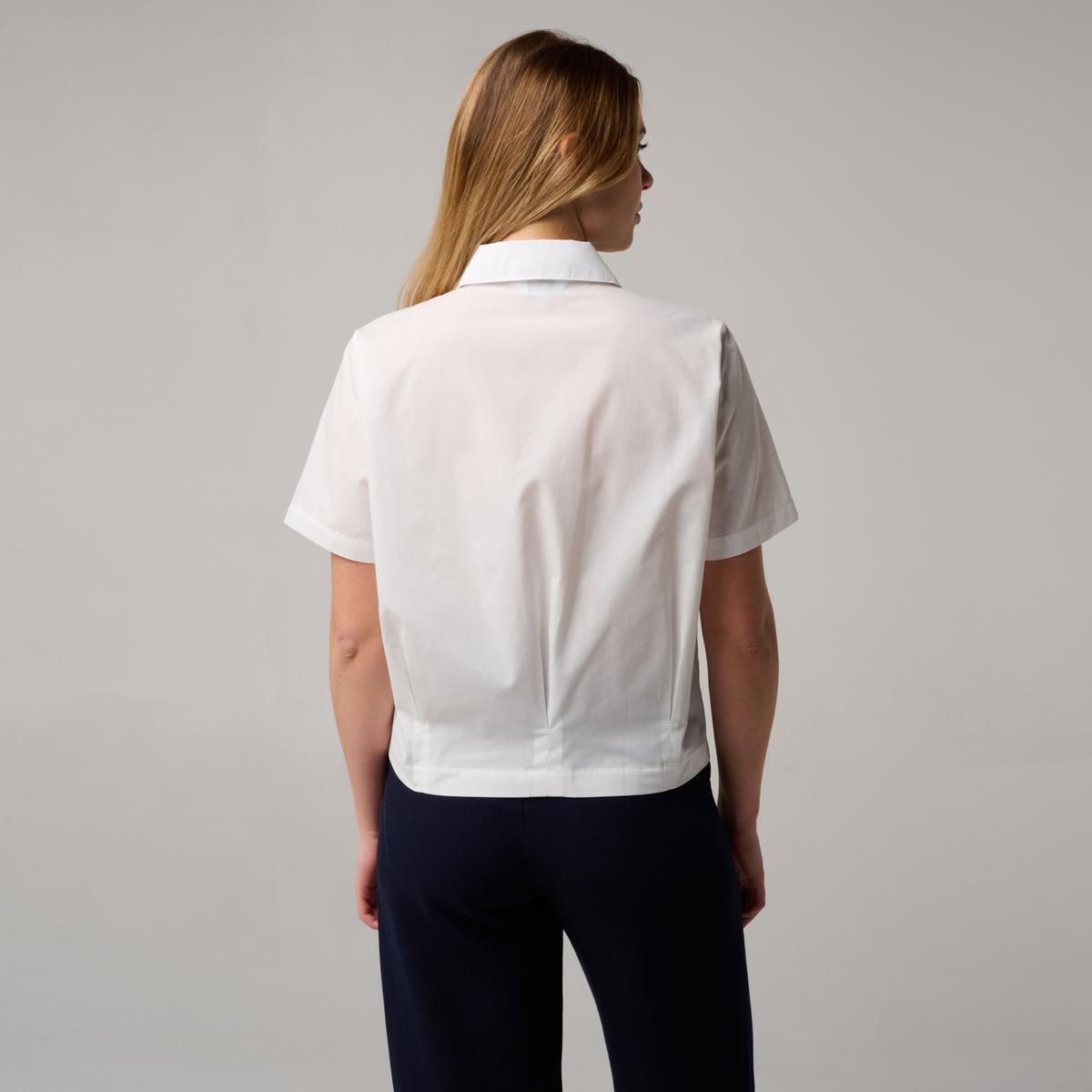 Chemise Heritage femme Roland-Garros - Ecru 4/5