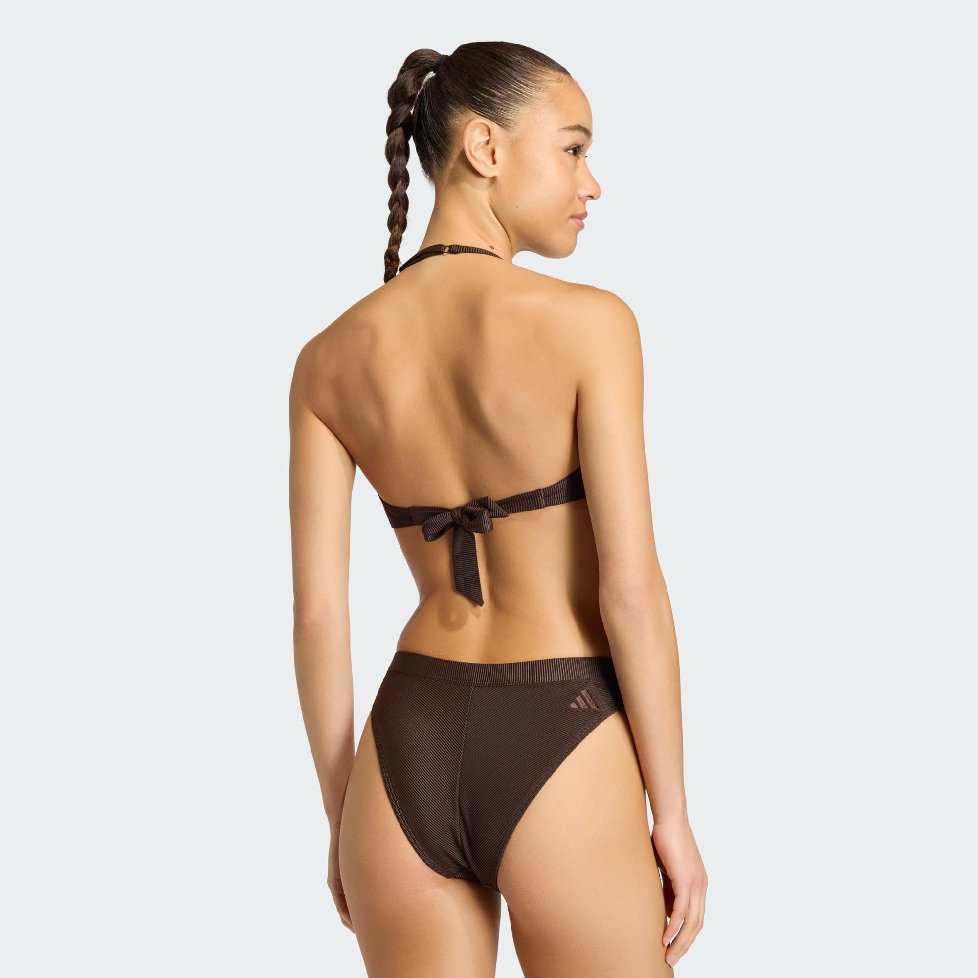 Haut de bikini bandeau matelassé côtelé Iconisea 3/5