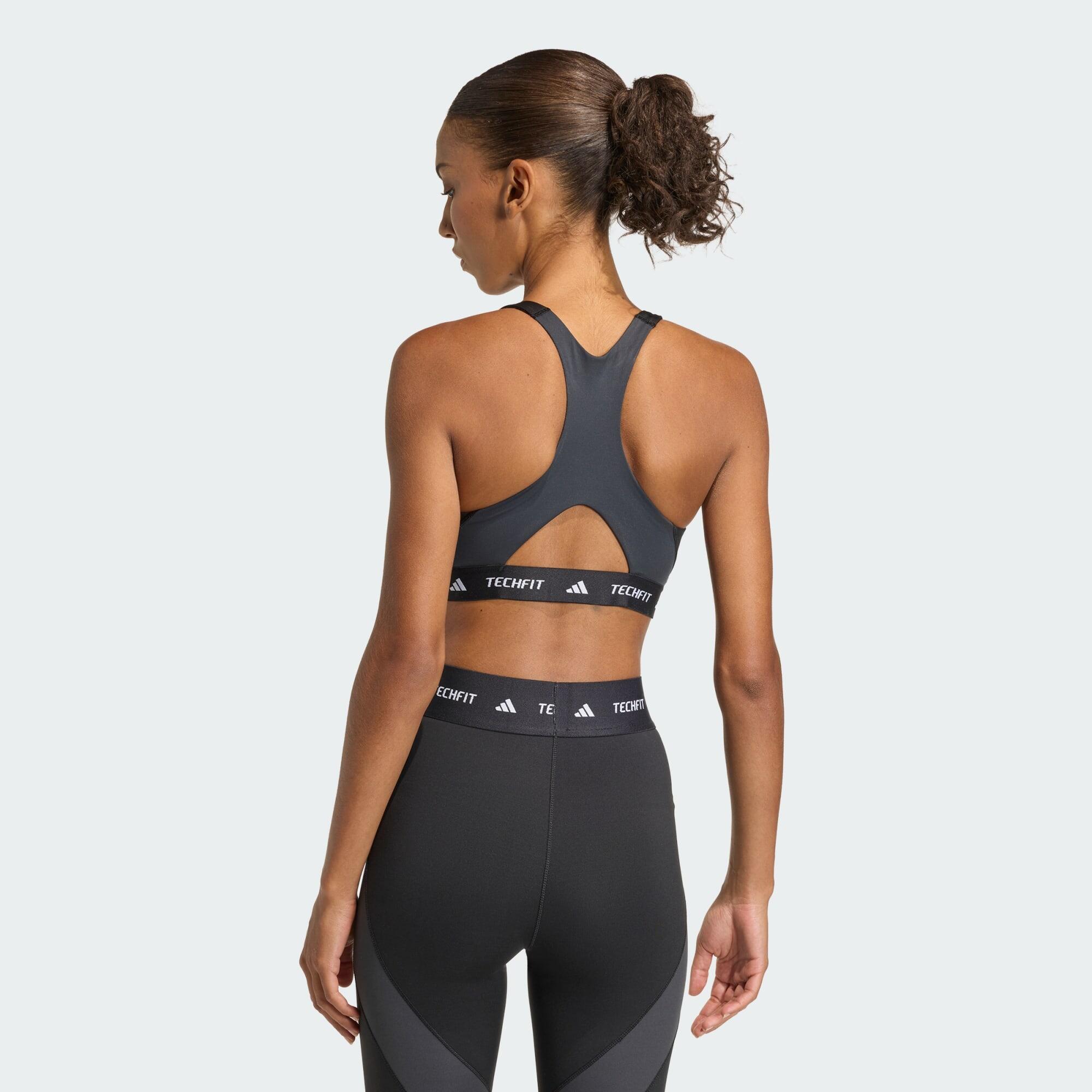 TECHFIT Color Block Medium Support Workoutbeha 3/6