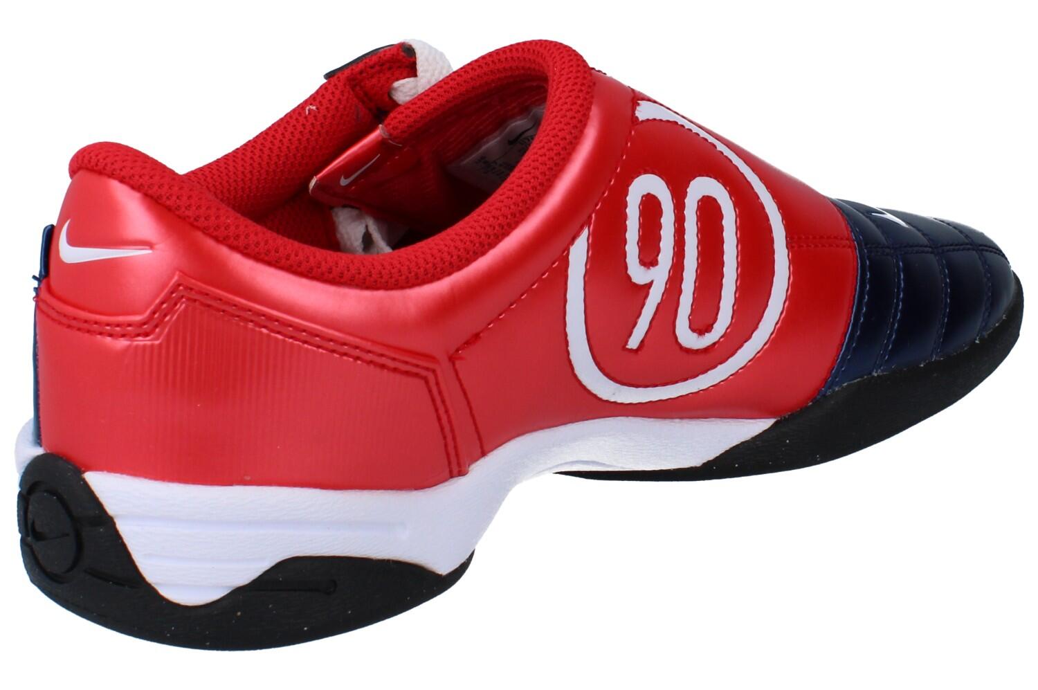 Voetbalschoenen Nike Total 90 FG Blauw nacht/Wit/Universiteitsrood/Zwart 3/6