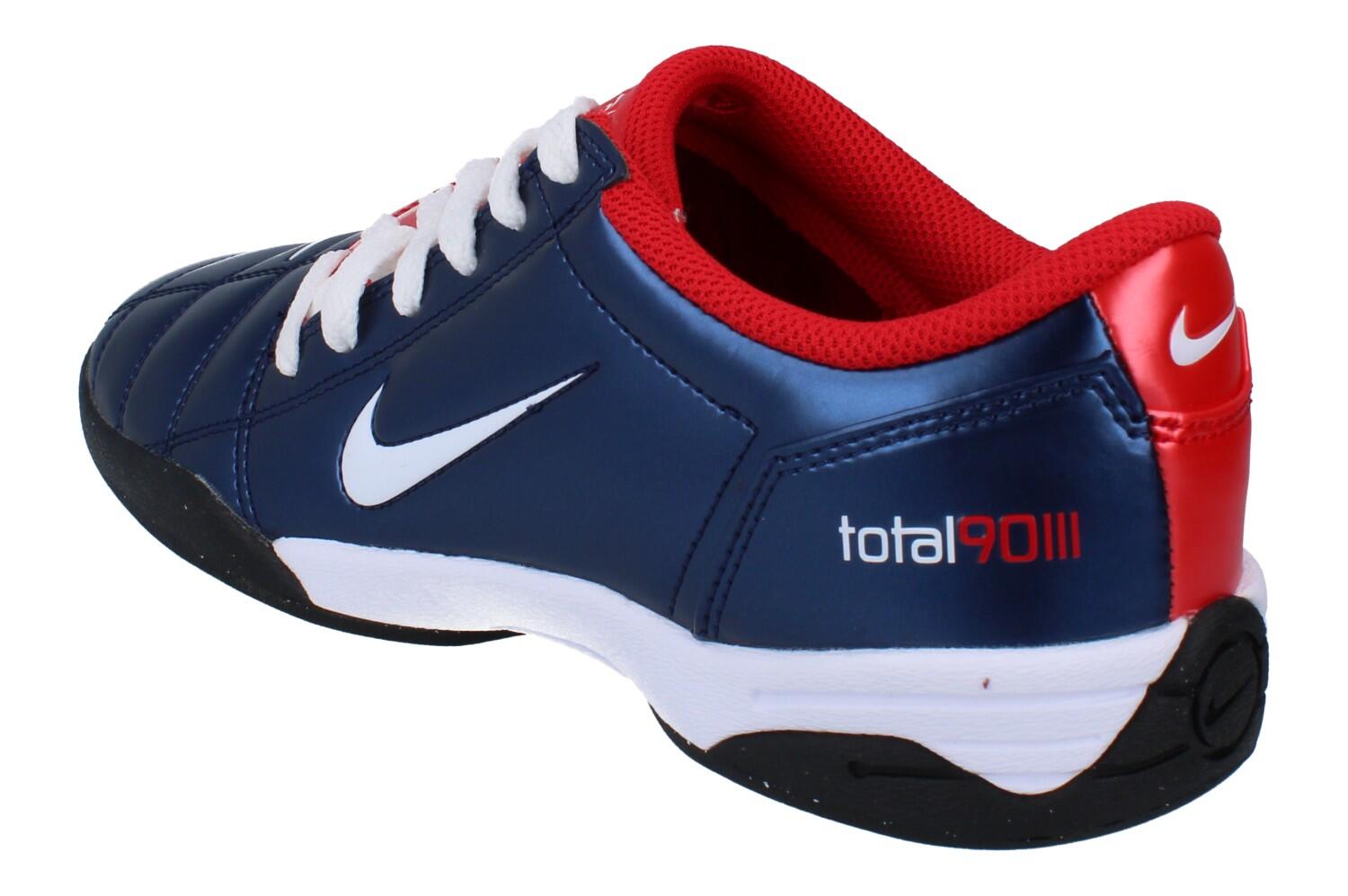 Voetbalschoenen Nike Total 90 FG Blauw nacht/Wit/Universiteitsrood/Zwart 2/6