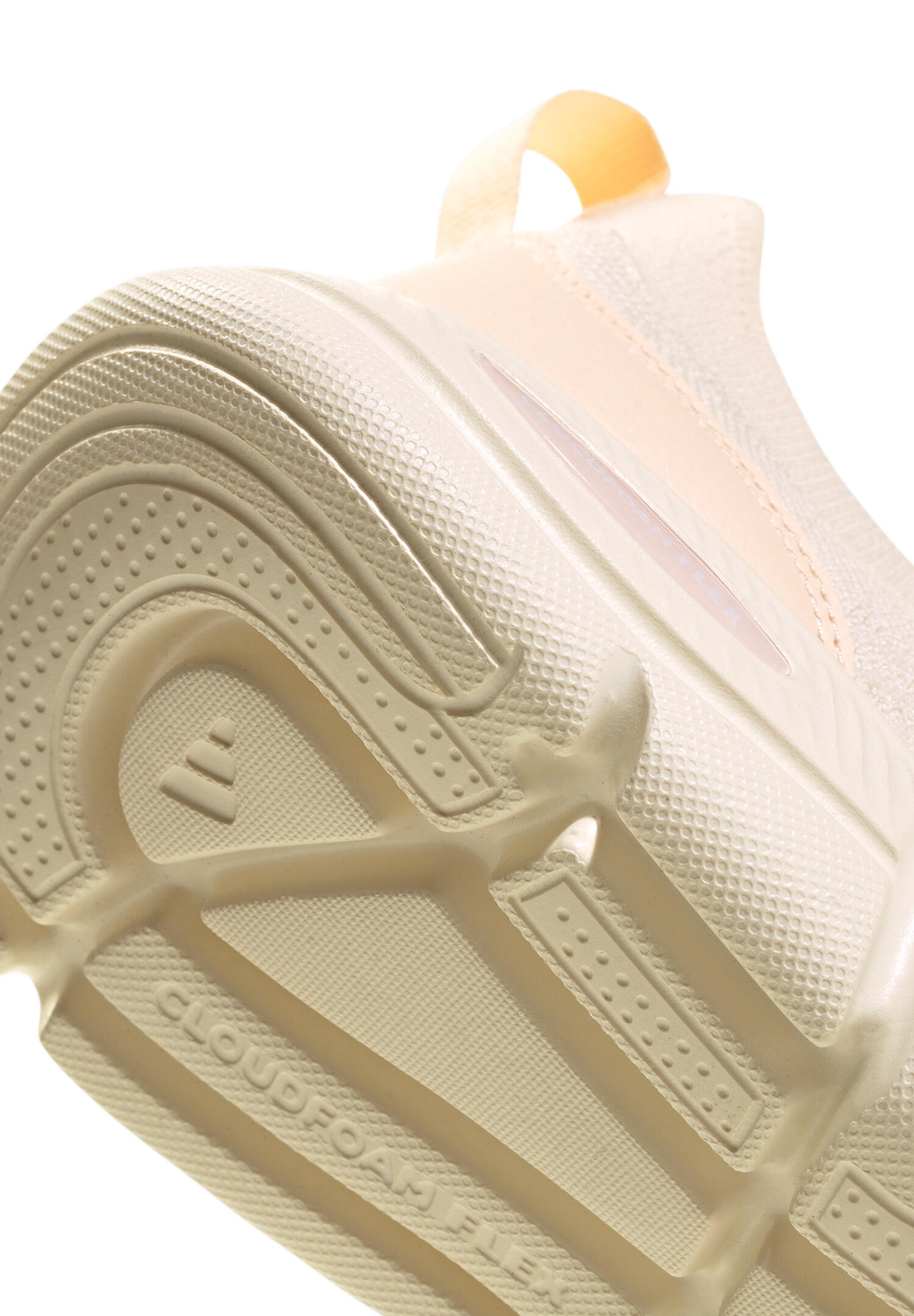 Adidas Damen CLOUDFOAM FLEX - SOCK Frauen Sneaker KK3497 Beige WIDE 5/7