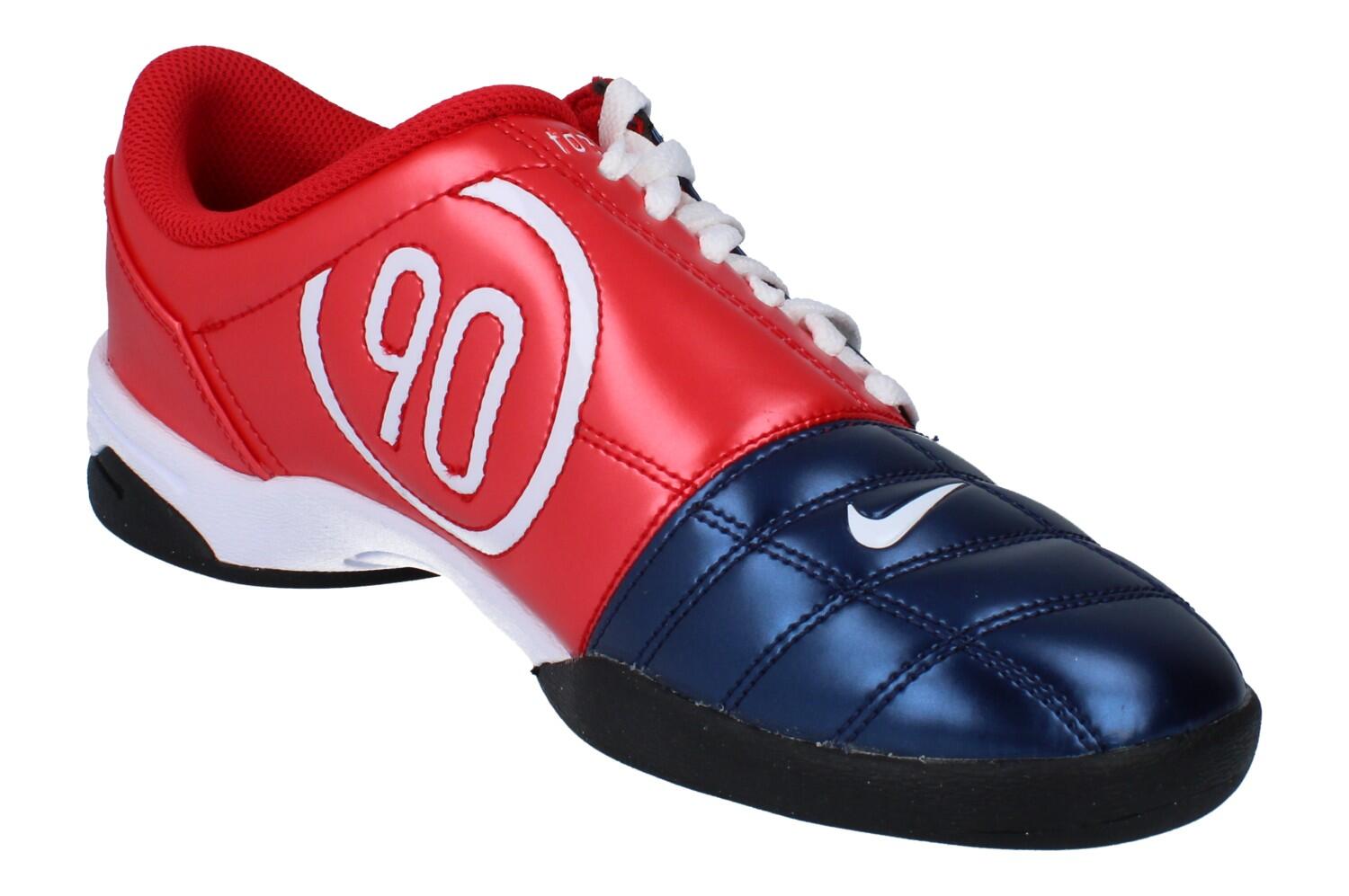 Voetbalschoenen Nike Total 90 FG Blauw nacht/Wit/Universiteitsrood/Zwart 4/6
