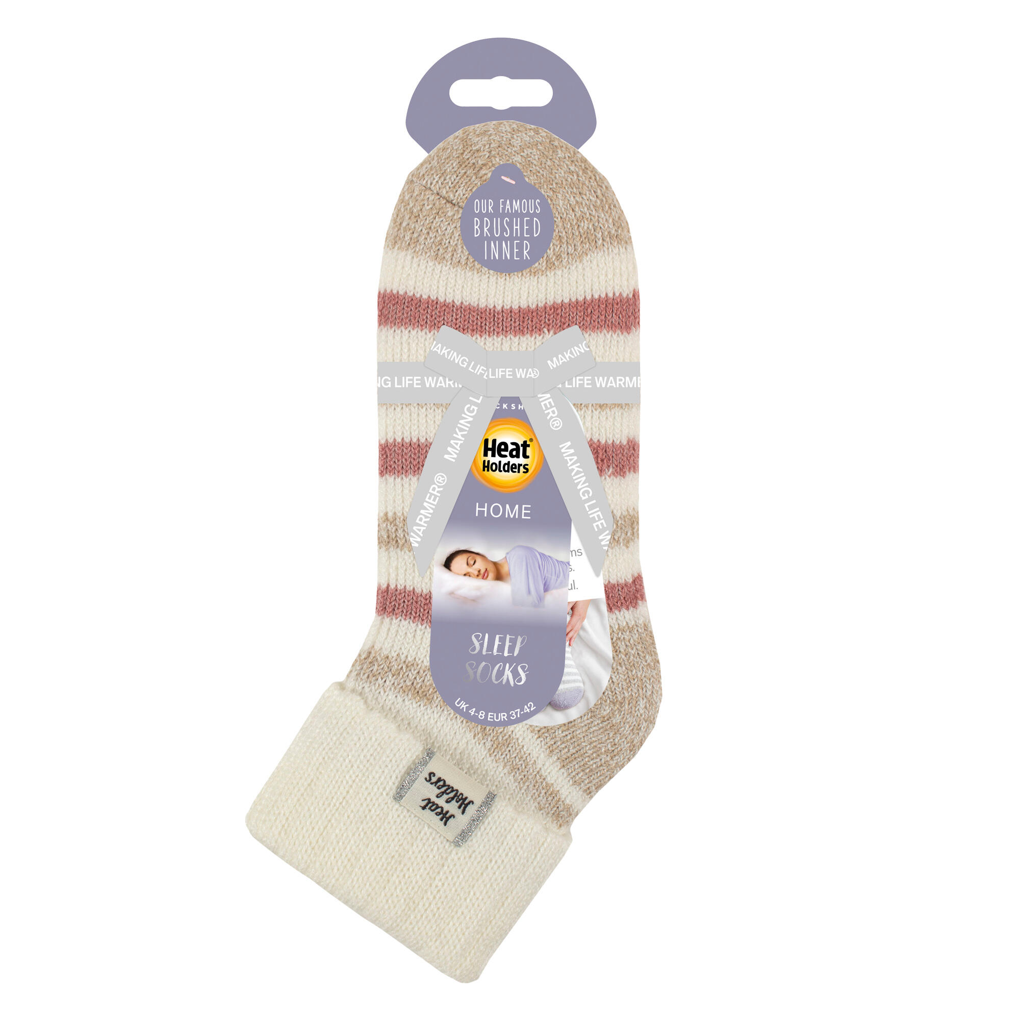 Heat Holders - Damen Thermo Schlafsocken warm weich kuschelig bequem 2/4
